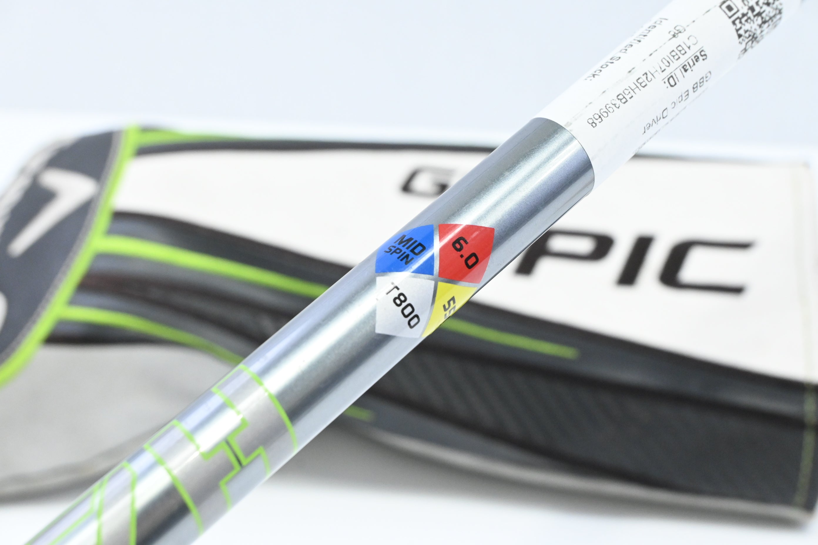 Callaway GBB Epic Sub Zero Driver / 9.5 Degree / Stiff Flex HZRDUS T800 55 Shaft