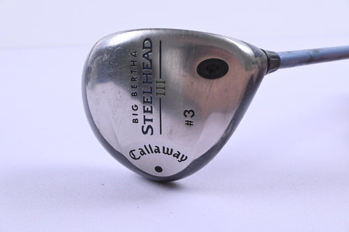 Ladies Callaway Steelhead III #3 Wood / 15 Degree / Ladies Flex System III Shaft