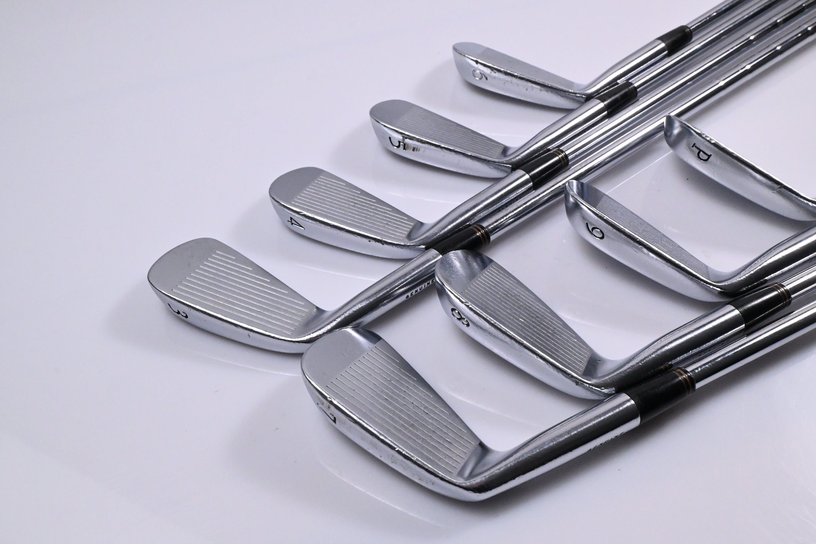 Miura Tournament Blade Irons / 3-PW / Stiff Flex KBS Tour Shafts