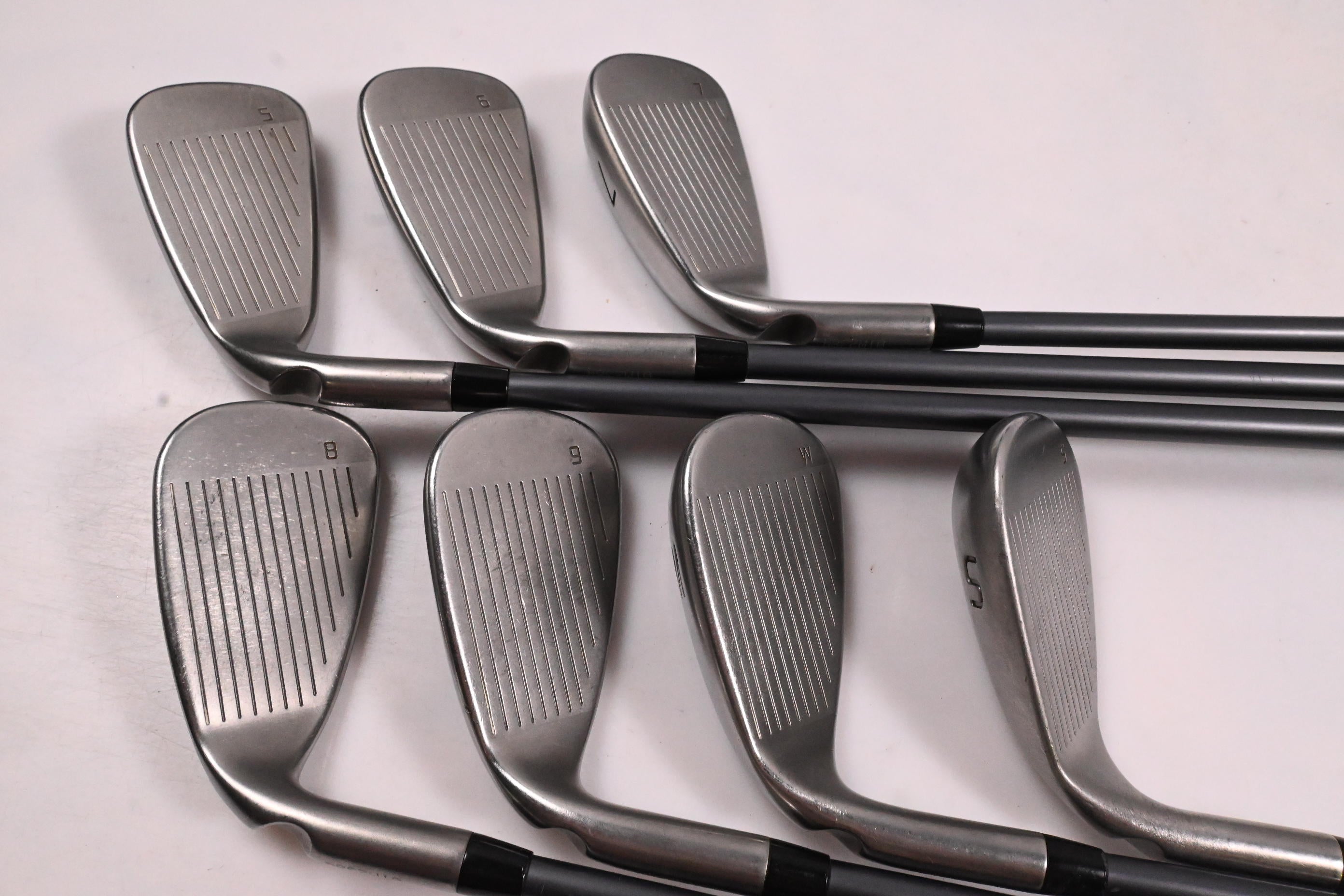 Ping GMax Irons / 5-PW+SW / Yellow Dot / Senior Flex Ping CFS 65 Shafts
