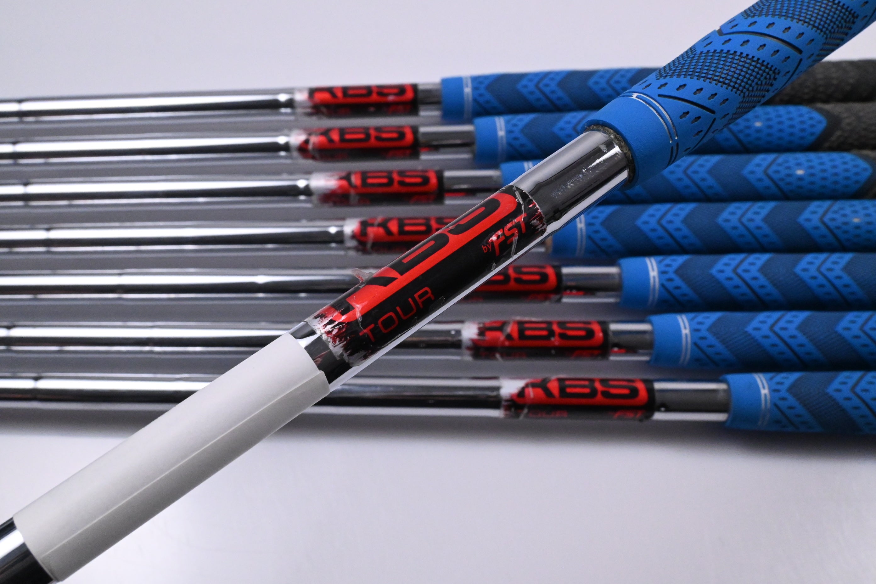 Miura Tournament Blade Irons / 3-PW / Stiff Flex KBS Tour Shafts