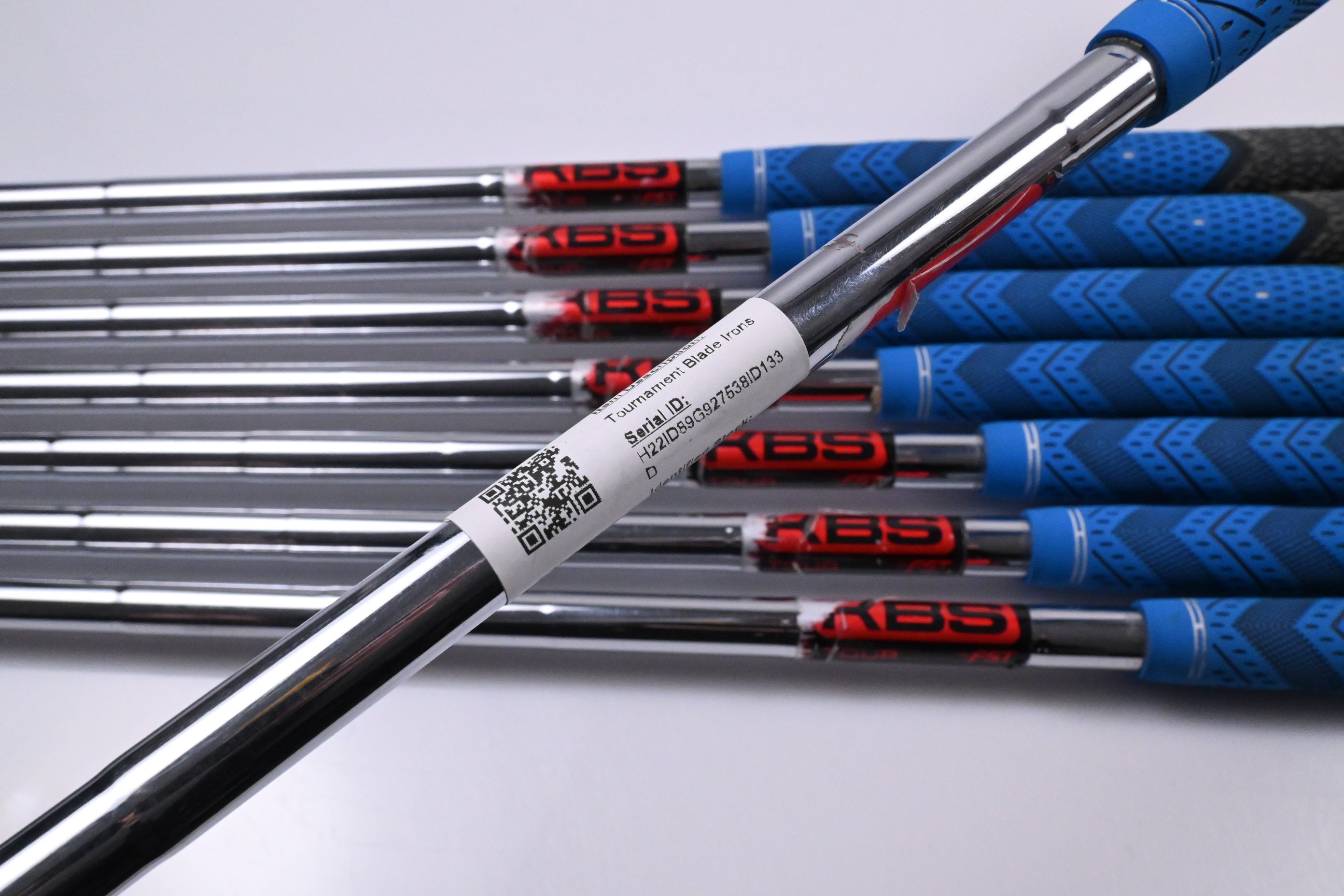 Miura Tournament Blade Irons / 3-PW / Stiff Flex KBS Tour Shafts