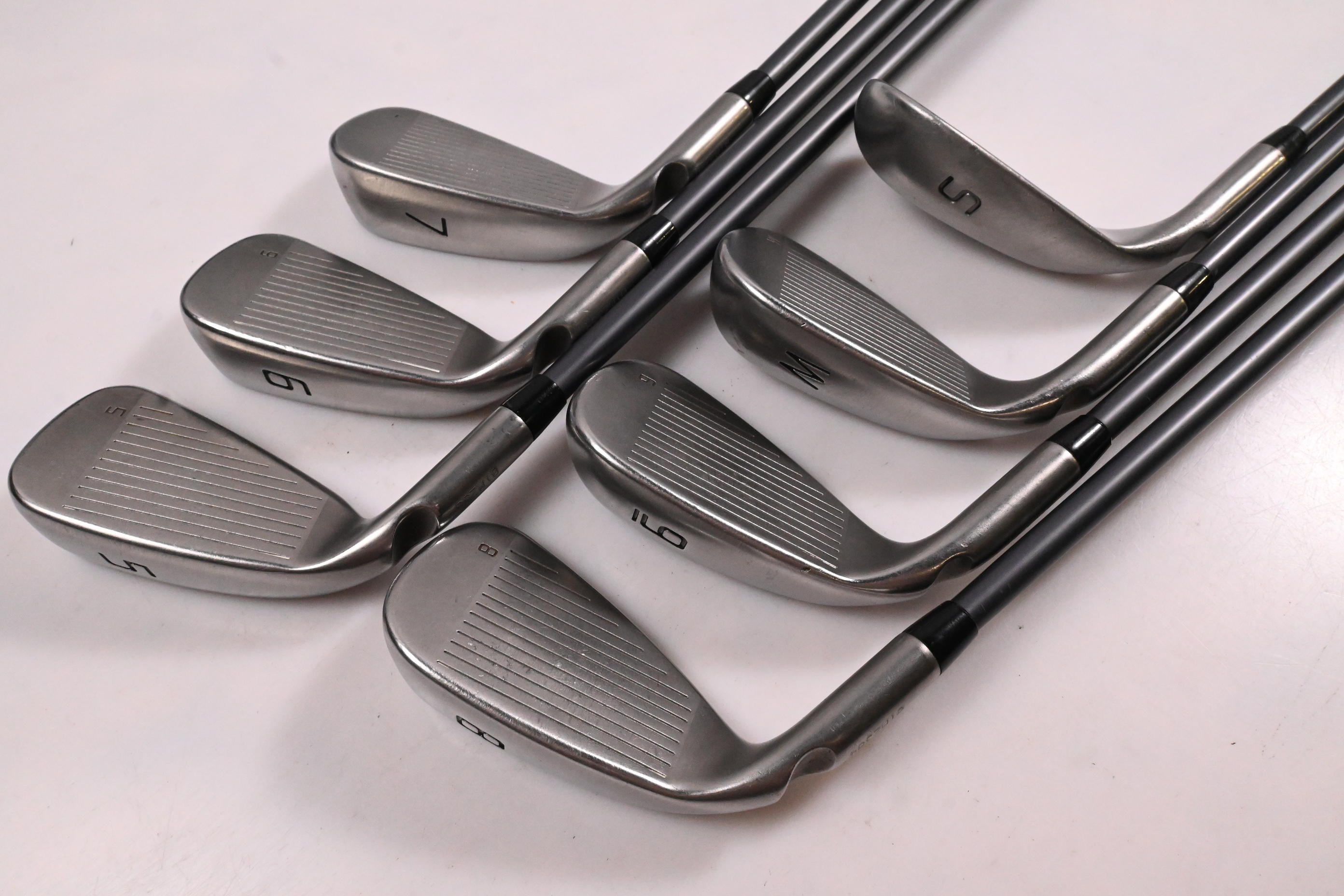 Ping GMax Irons / 5-PW+SW / Yellow Dot / Senior Flex Ping CFS 65 Shafts