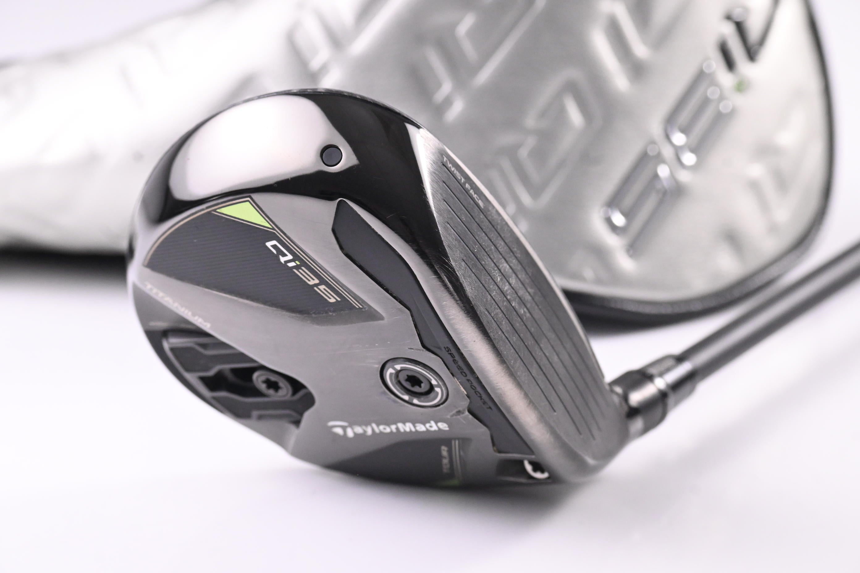Taylormade Qi35 Tour #3 Wood / 15 Degree / Stiff Flex Kai'li Dark Waves Blue 75