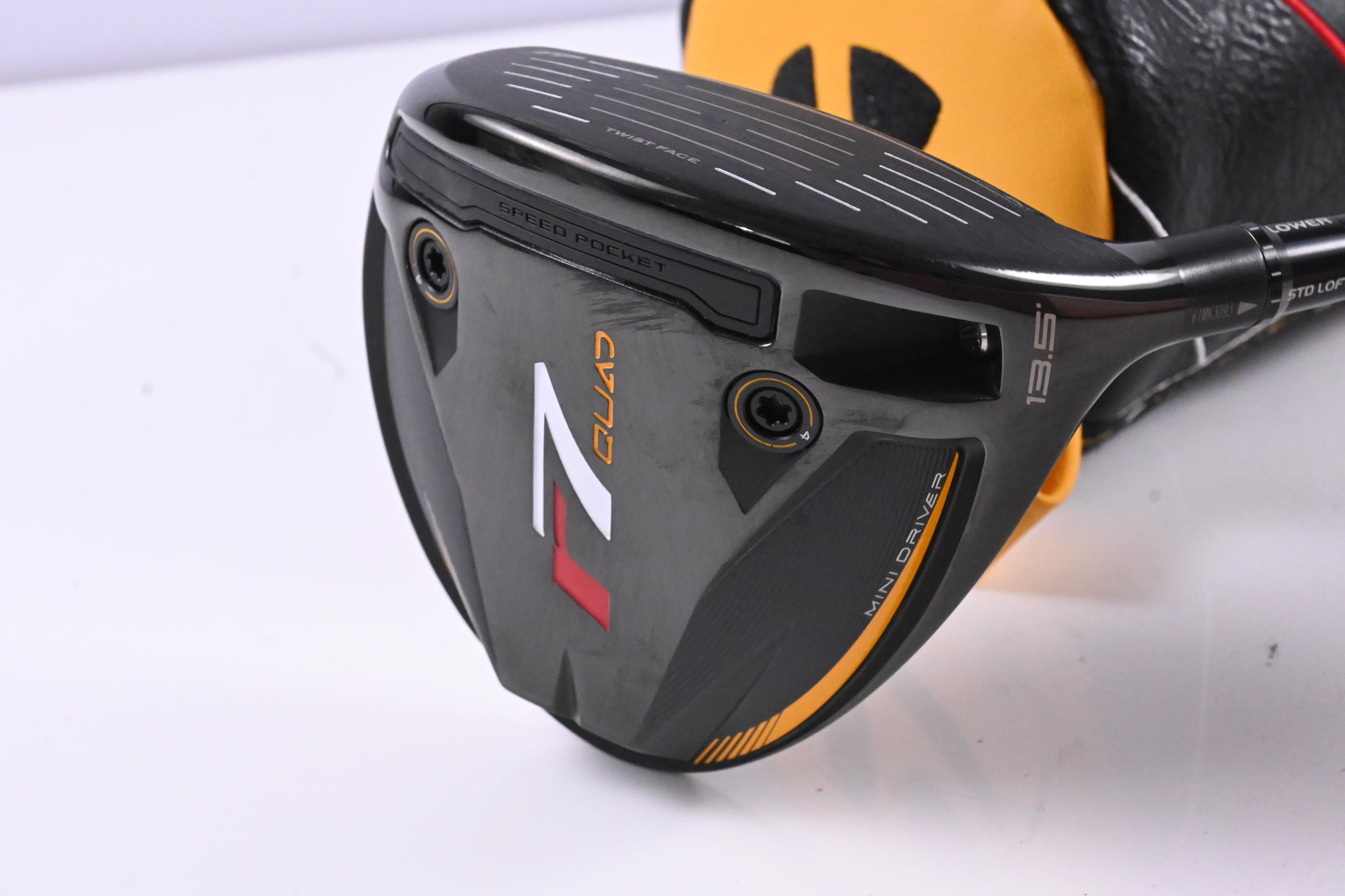 Taylormade R7 Quad Mini Driver / 13.5 Degree / Stiff Flex Fujikura Speeder MD 6