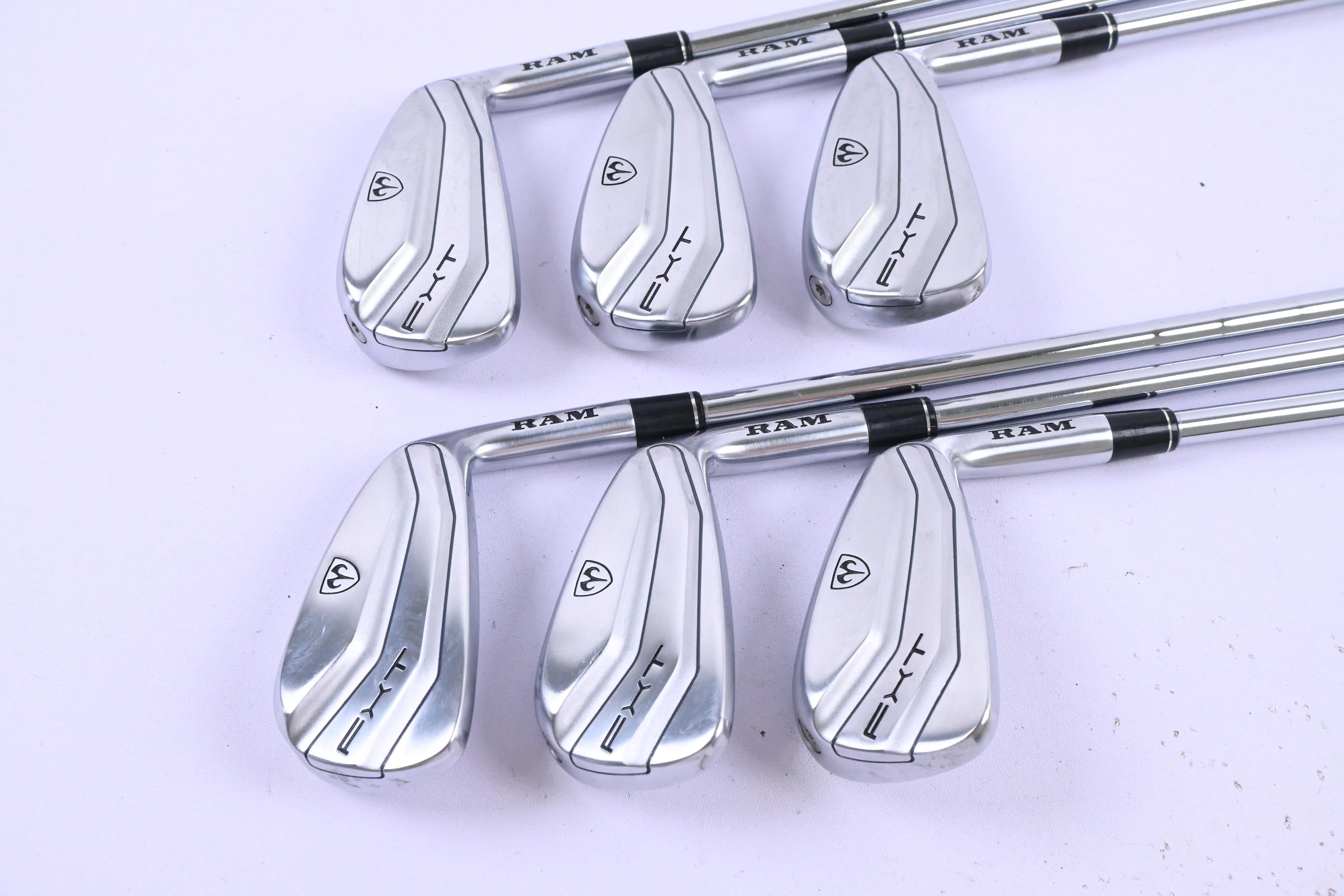 RAM FXT Irons / 5-PW / Stiff Flex KBS Tour 120 Shafts