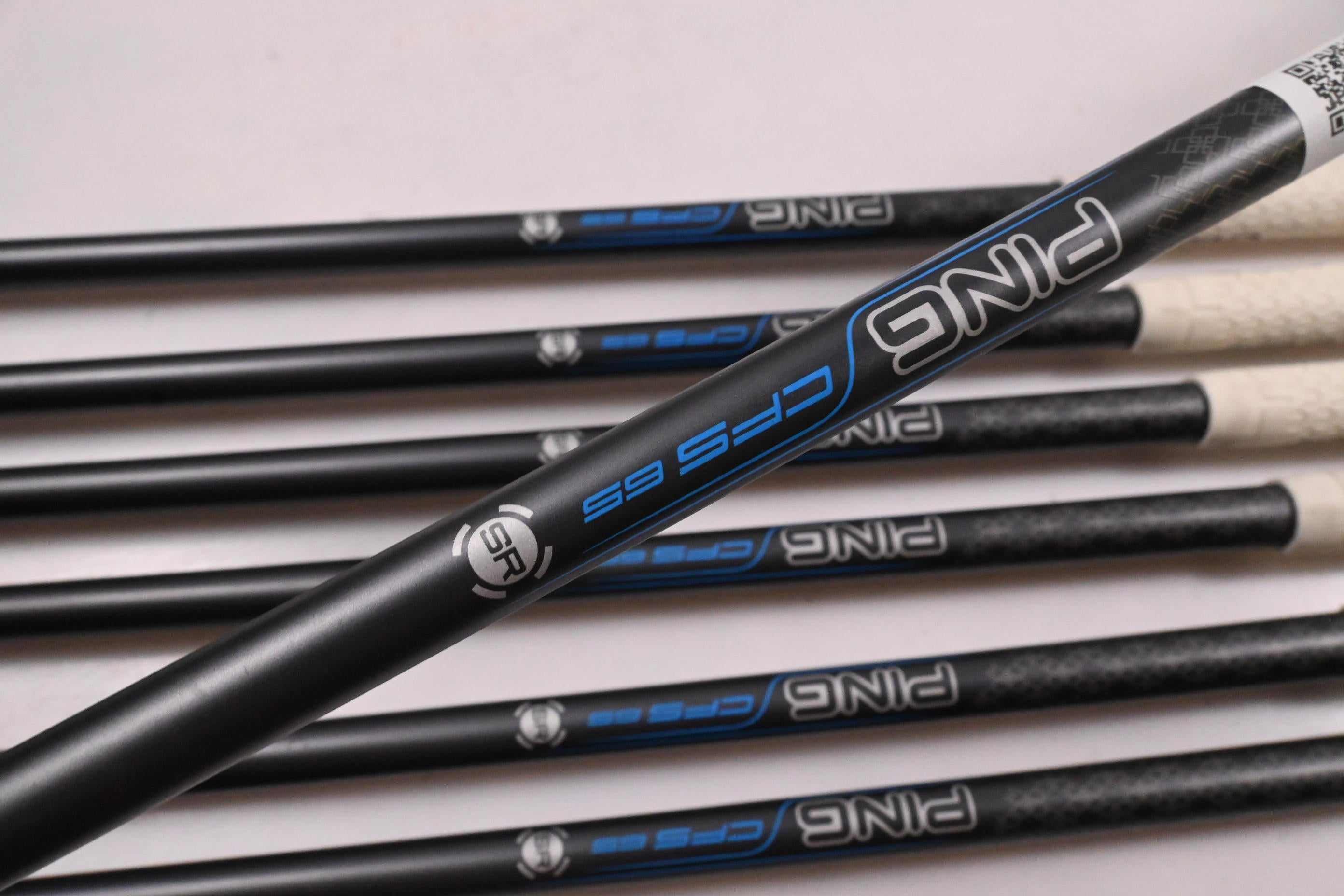 Ping GMax Irons / 5-PW+SW / Yellow Dot / Senior Flex Ping CFS 65 Shafts
