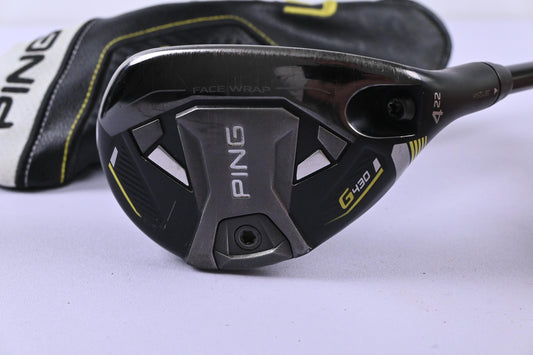 Ping G430 #4 Hybrid / 22 Degree / Stiff Flex Kai'li White 80 Shaft