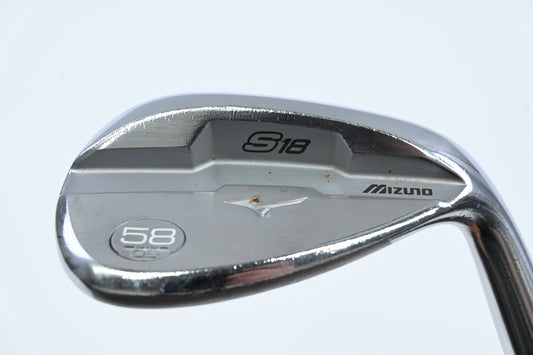 Mizuno S18 Lob Wedge / 58 Degree / Wedge Flex Dynamic Gold Shaft