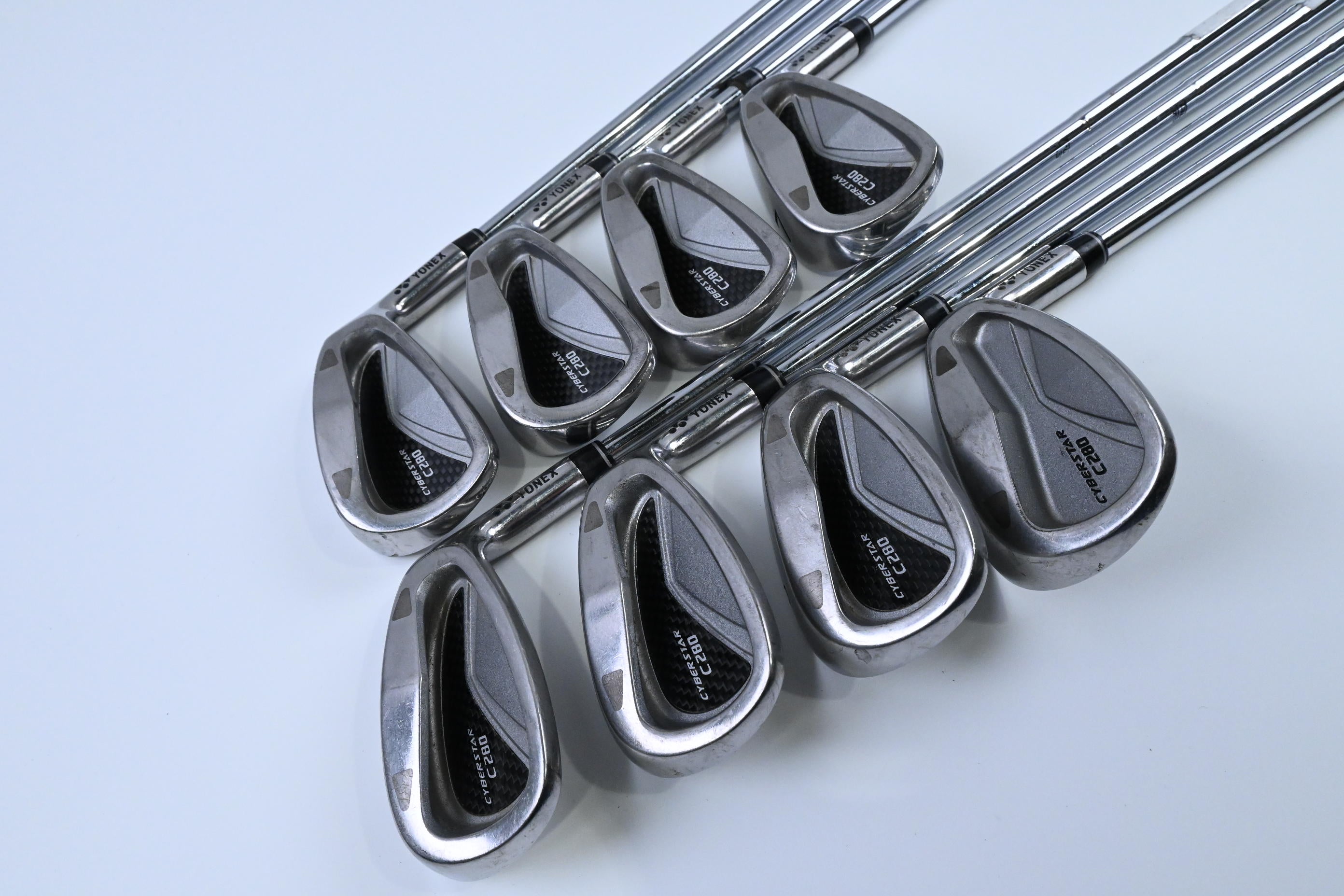 Yonex Cyberstar C280 Irons / 4-PW+SW / Stiff Flex Yonex Cyberstar Shafts