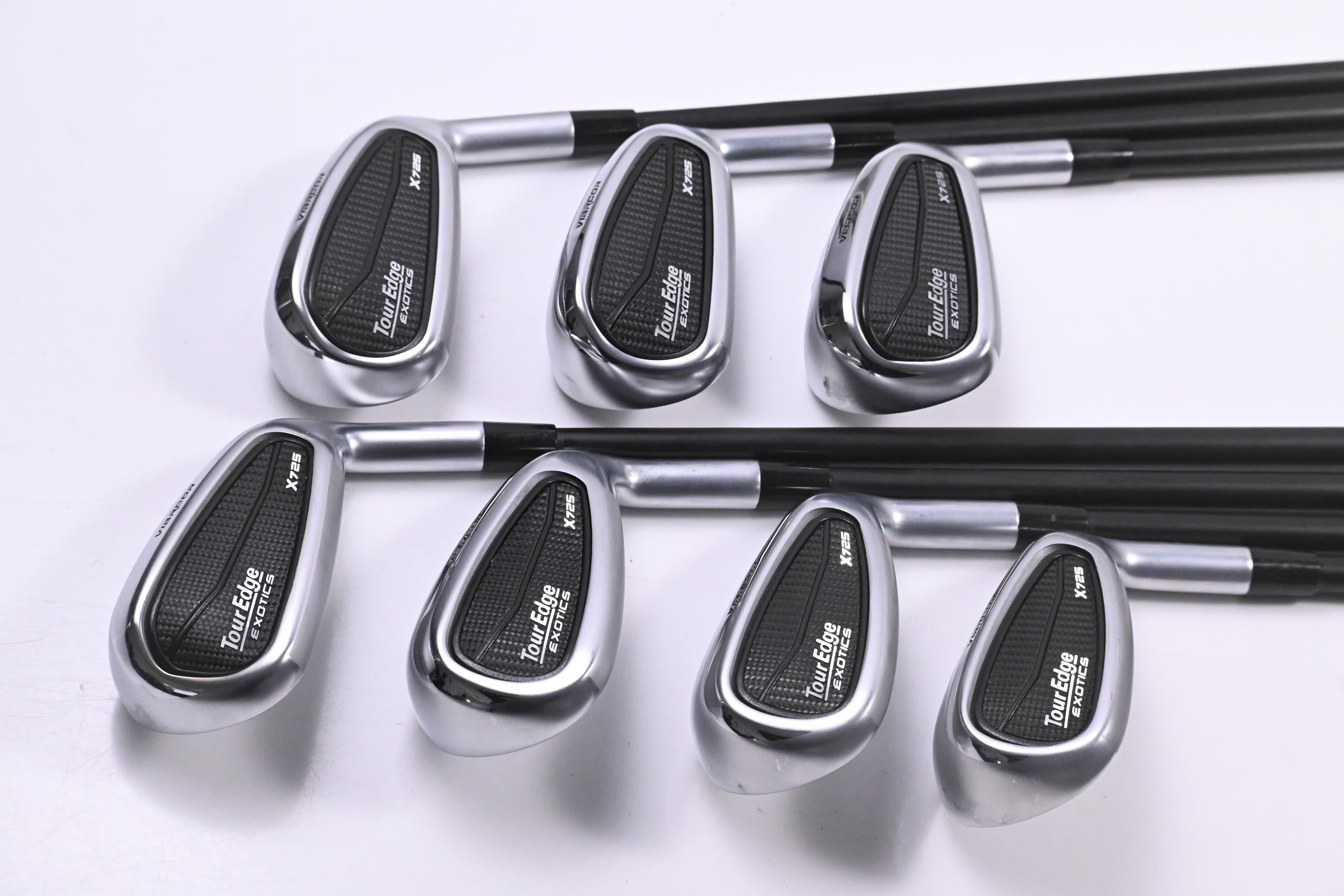Tour Edge X725 Irons / 6-PW+AW+SW / Regular Flex Project X Cypher 2.0 60 Shafts