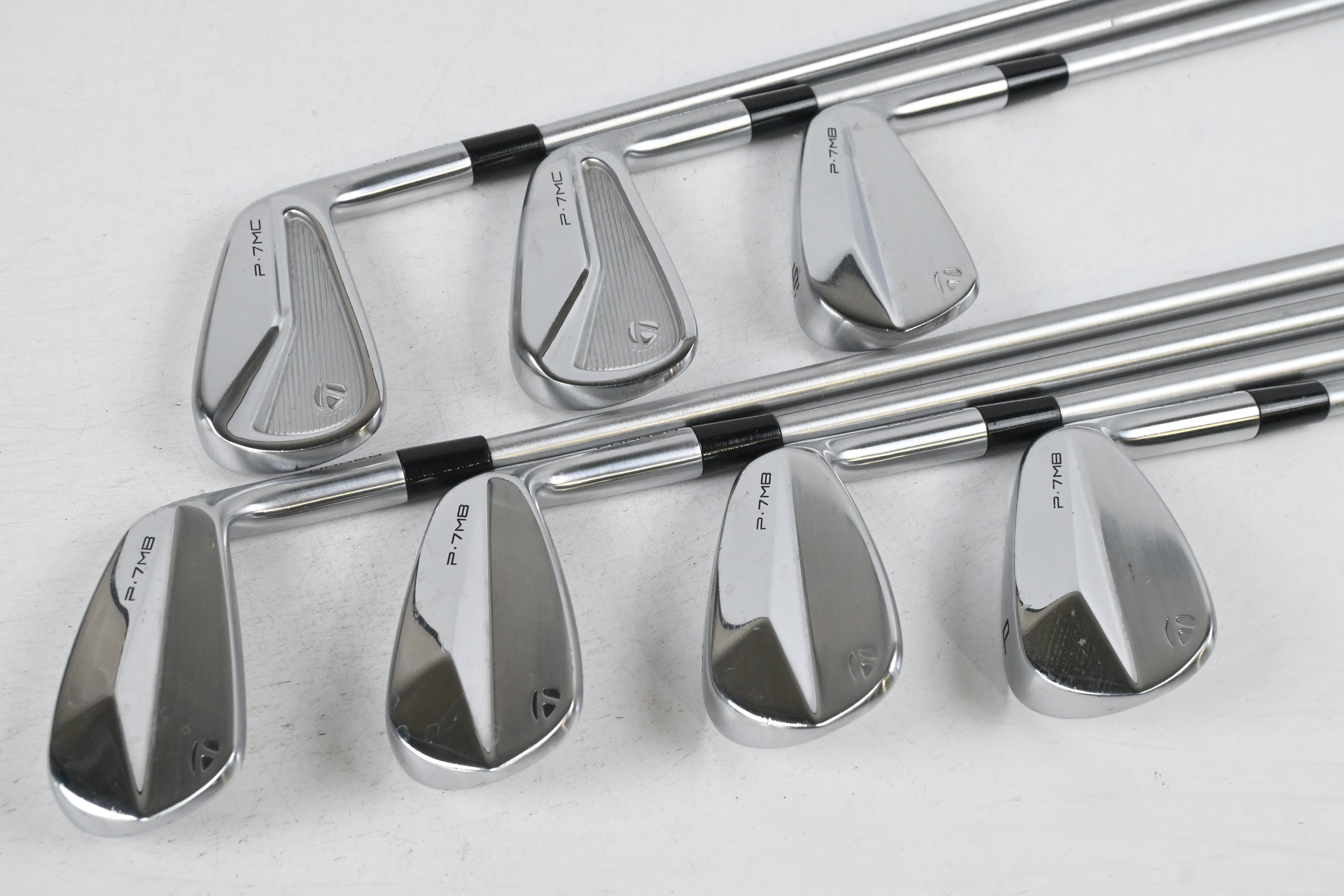 Taylormade P7MC/MB Combo 2020 Irons / 4-PW / X-Flex KBS Tour C-Taper 130 Shafts