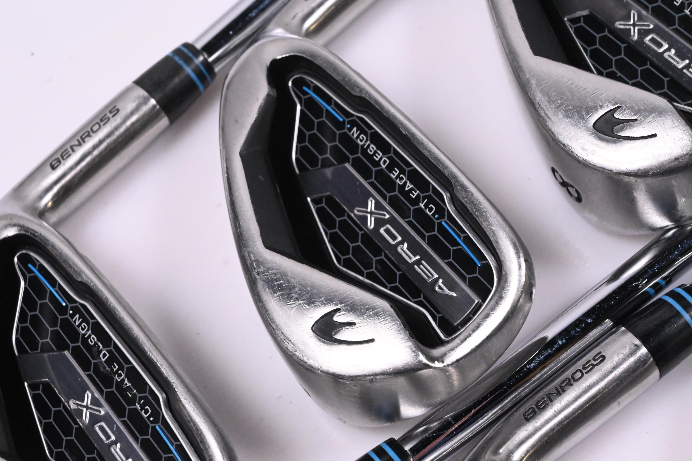 Benross Aero X Irons / 6-PW+SW / Regular Flex KBS MAX 80 Shafts