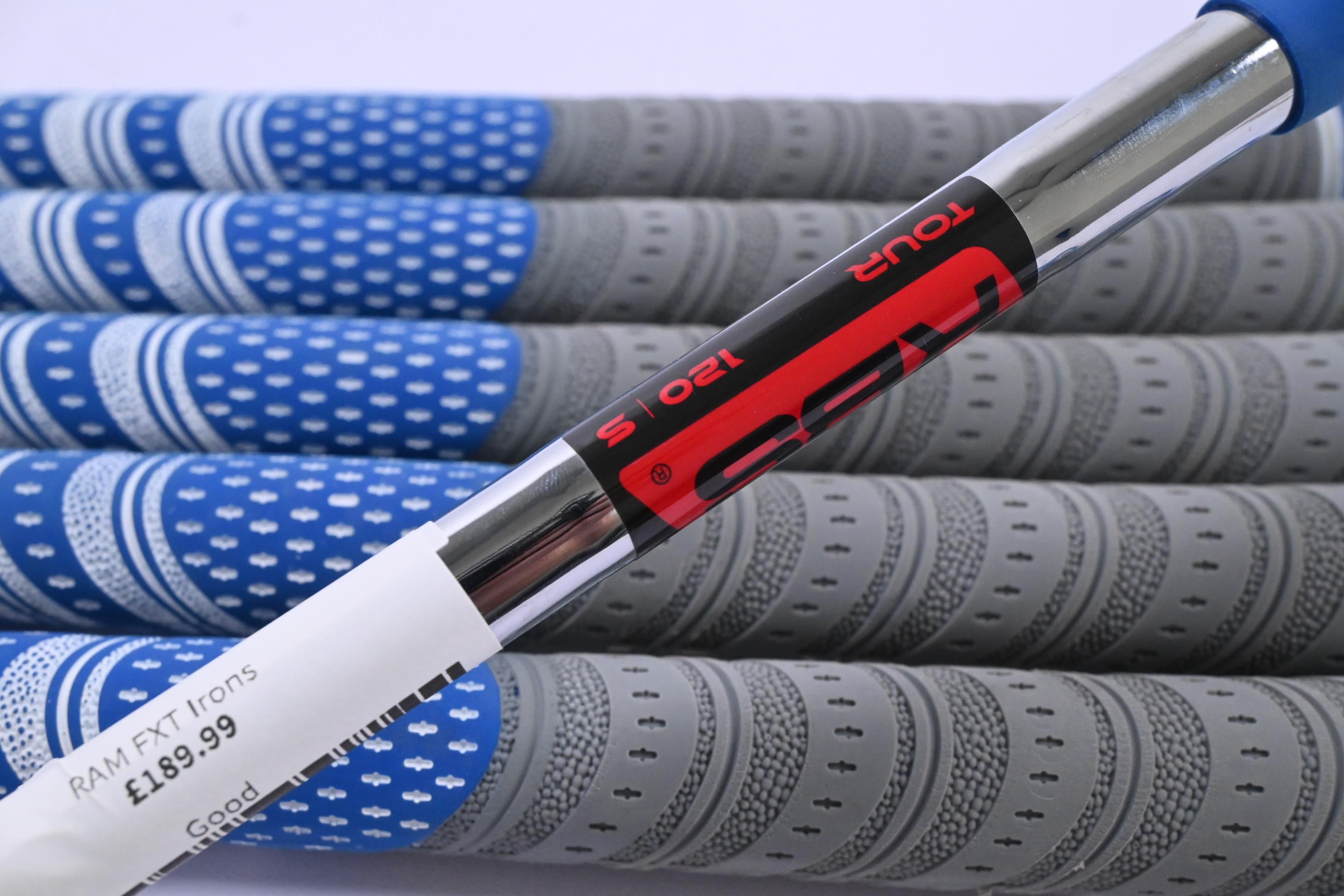 RAM FXT Irons / 5-PW / Stiff Flex KBS Tour 120 Shafts