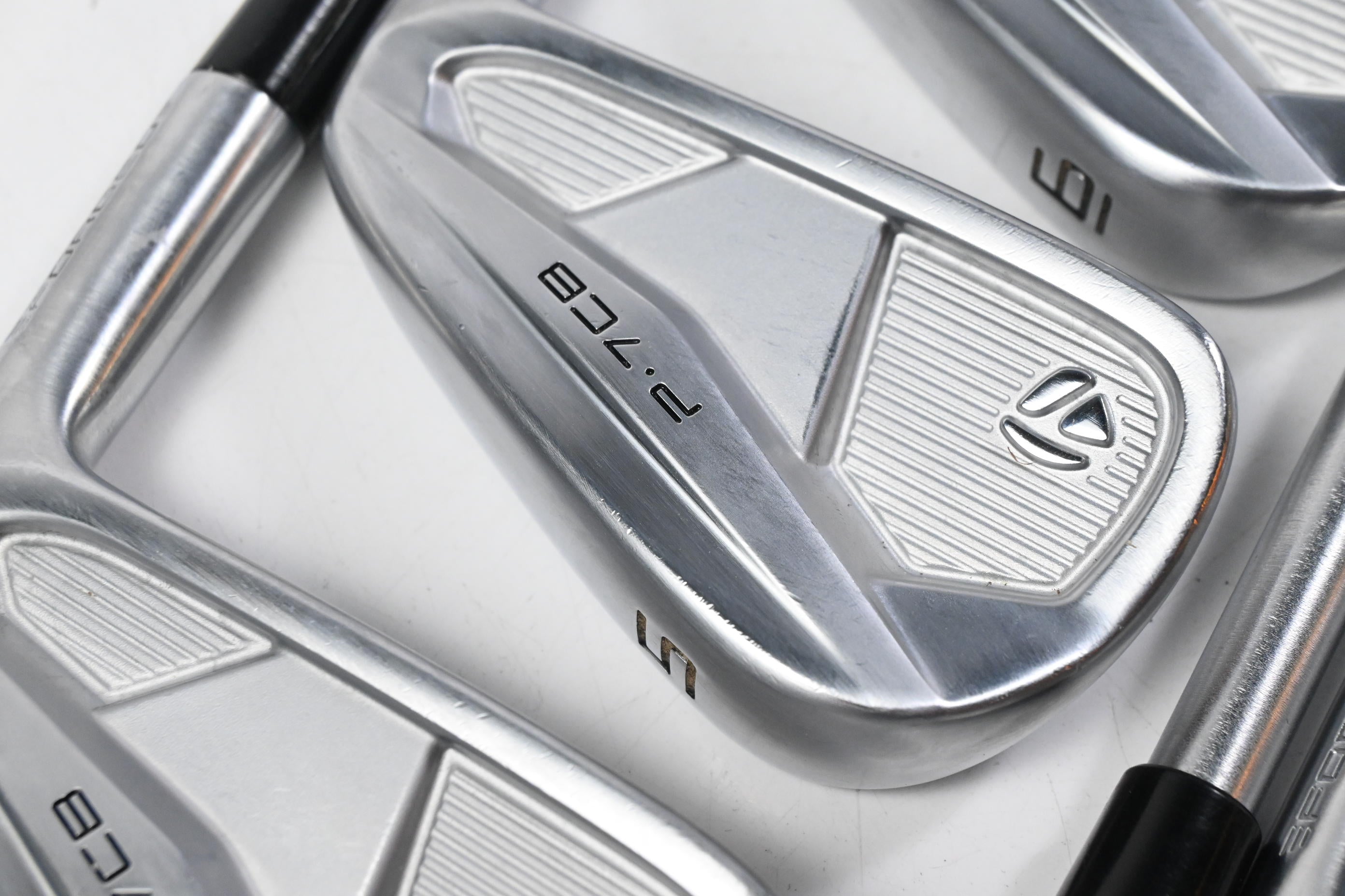 Taylormade P.7CB Irons / 4-PW / Stiff Flex KBS C-Taper Tour 120 Steel Shafts