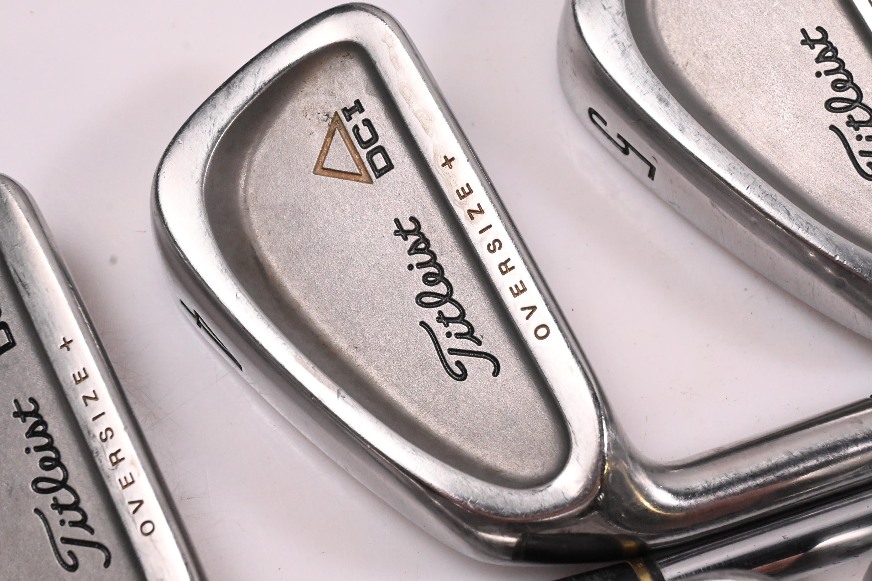 Left Hand Titleist DCI Oversize+ Irons / 3-PW+SW / Regular Flex Titleist
