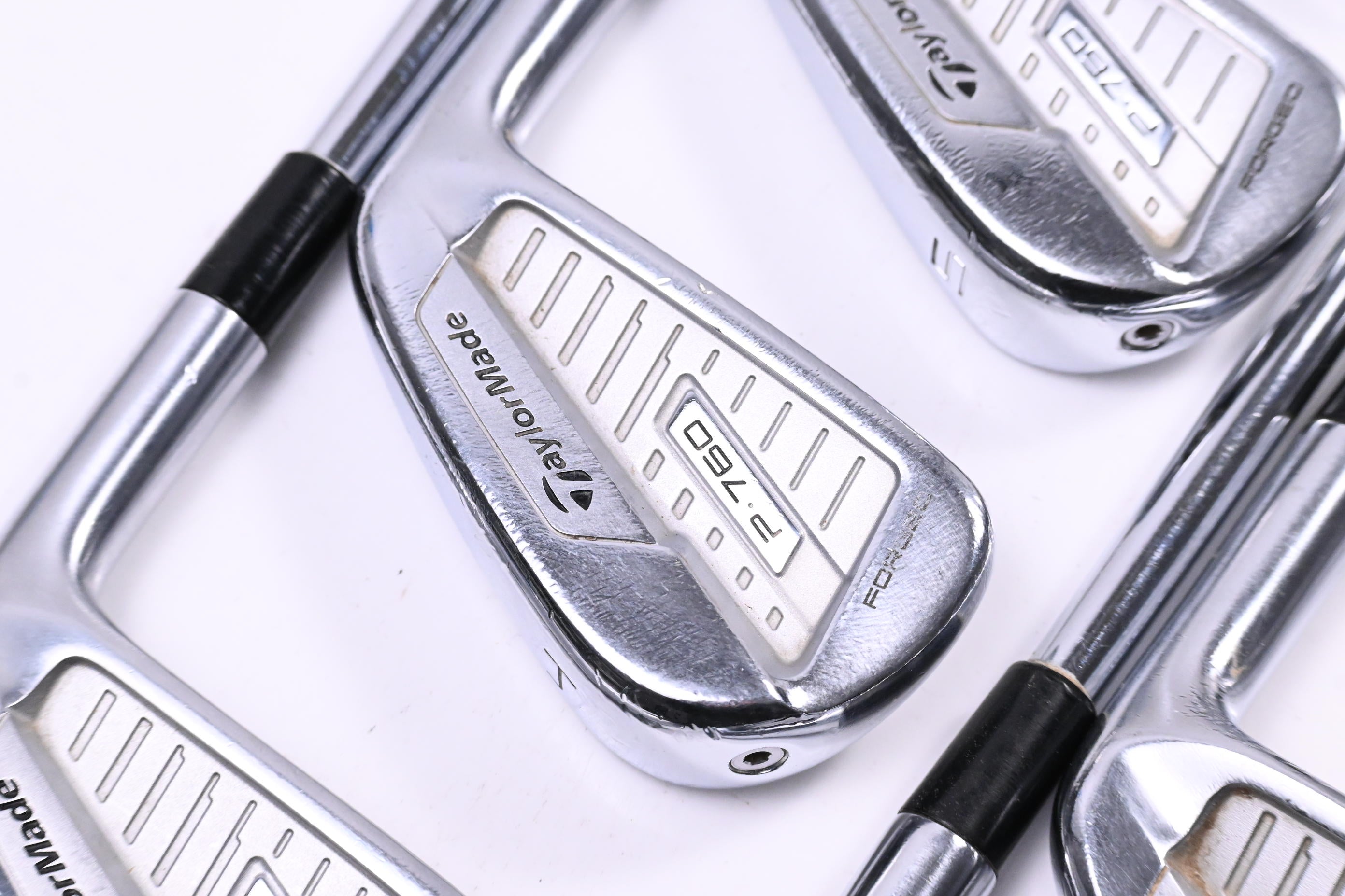Taylormade P760 Irons / 3-PW / Stiff Flex Steel Shafts