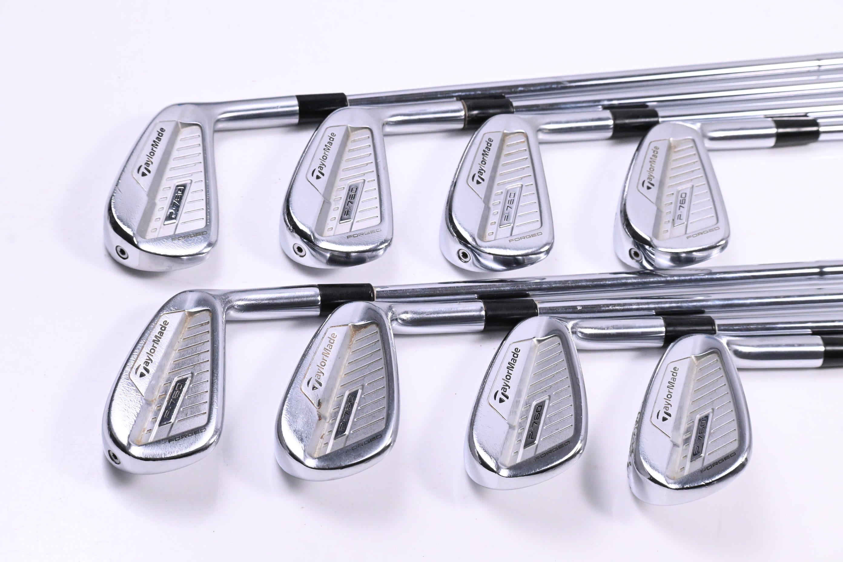 Taylormade P760 Irons / 3-PW / Stiff Flex Steel Shafts