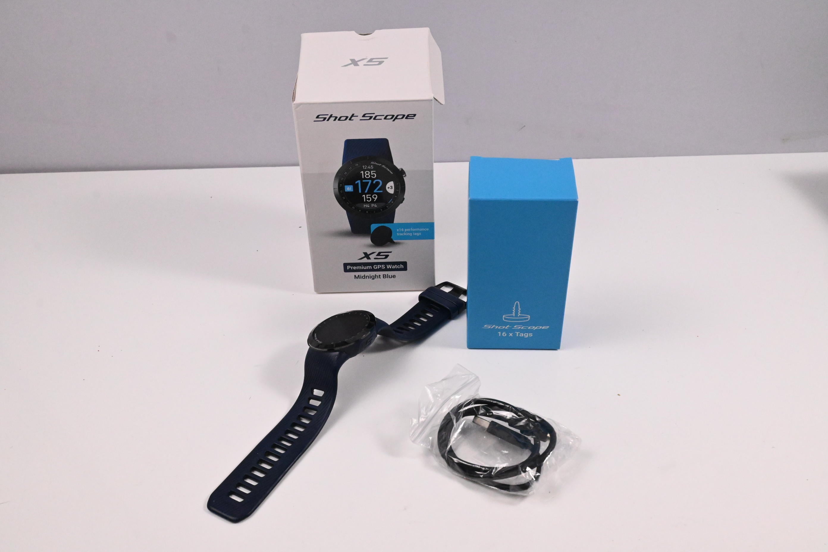Shotscope X5 / GPS Watch / 16X Shot Scope Tags