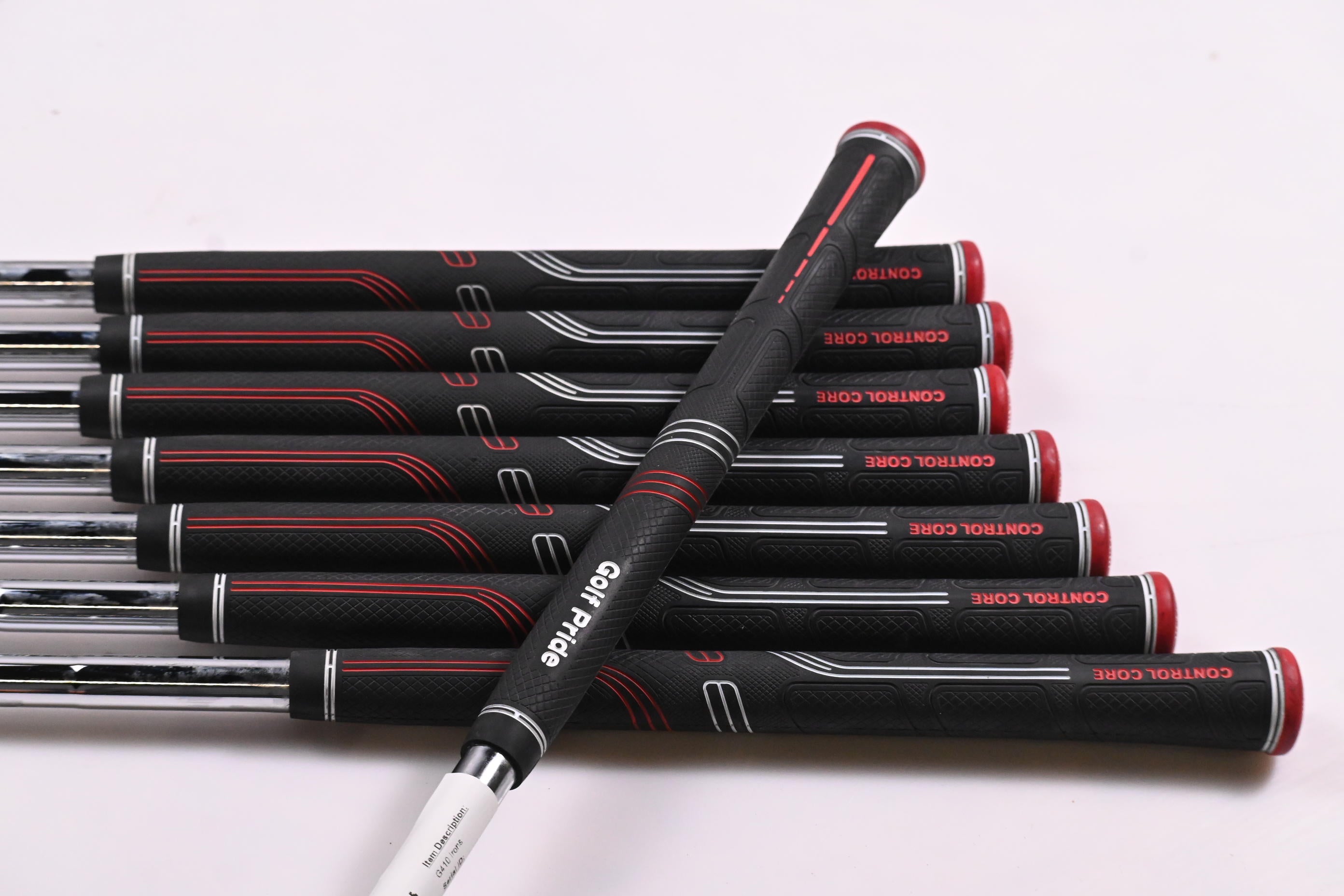 Ping G410 Irons / 5-PW+GW+SW / Black Dot / Regular Flex Ping AWT 2.0 Shafts