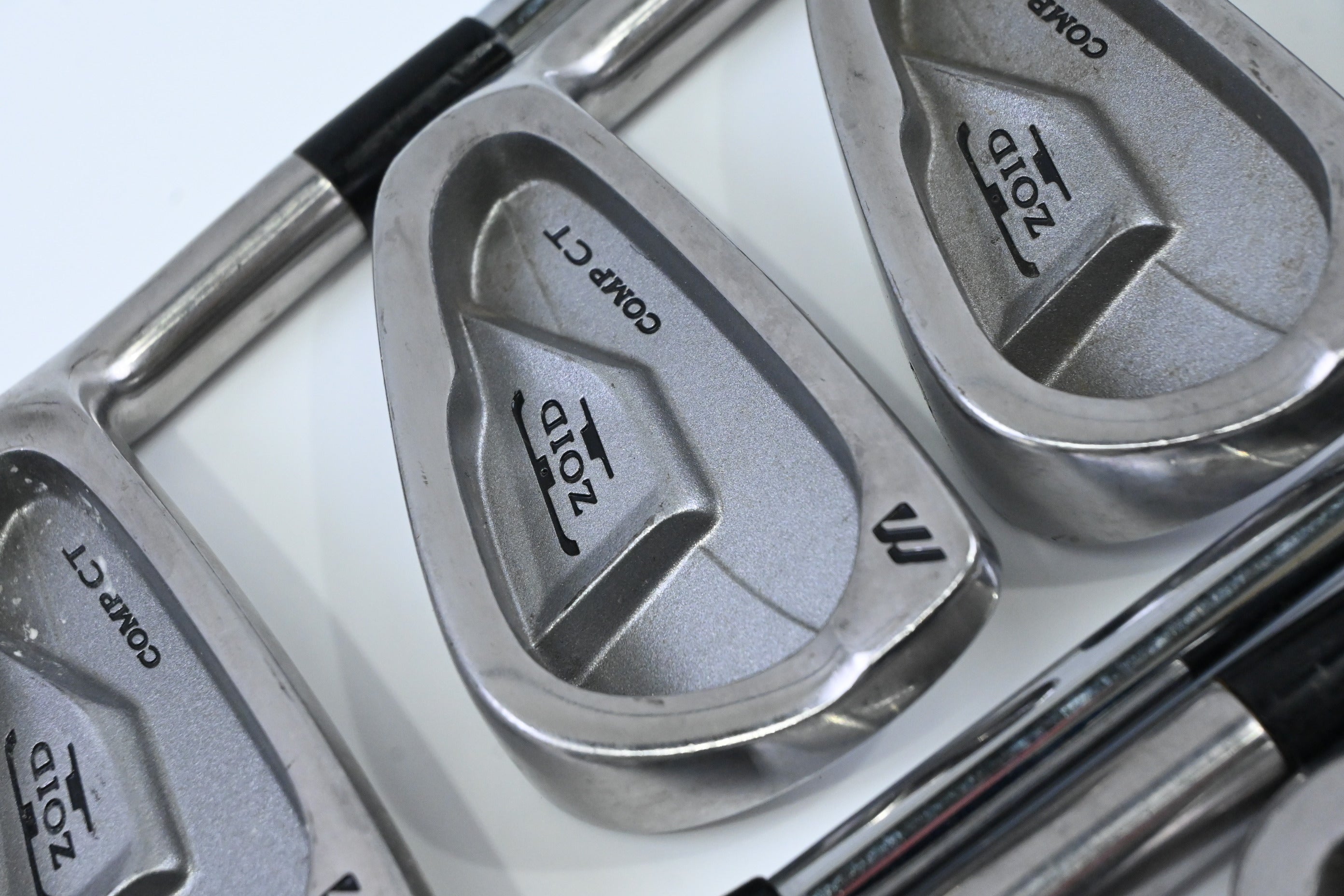 Mizuno Comp CT Irons / 3-PW+SW / Stiff Flex Release Shafts