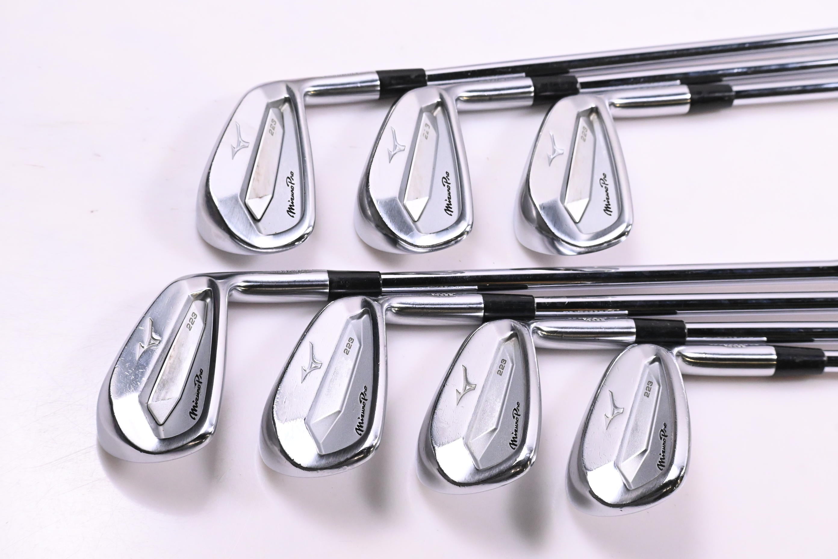 Mizuno Pro 223 Irons / 4-PW / Stiff Flex N.S.Pro Modus 120 Tour Shafts