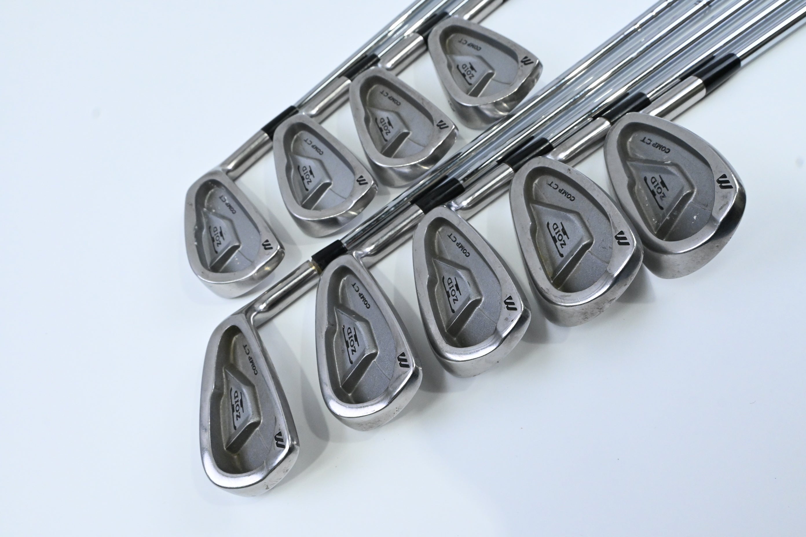 Mizuno Comp CT Irons / 3-PW+SW / Stiff Flex Release Shafts