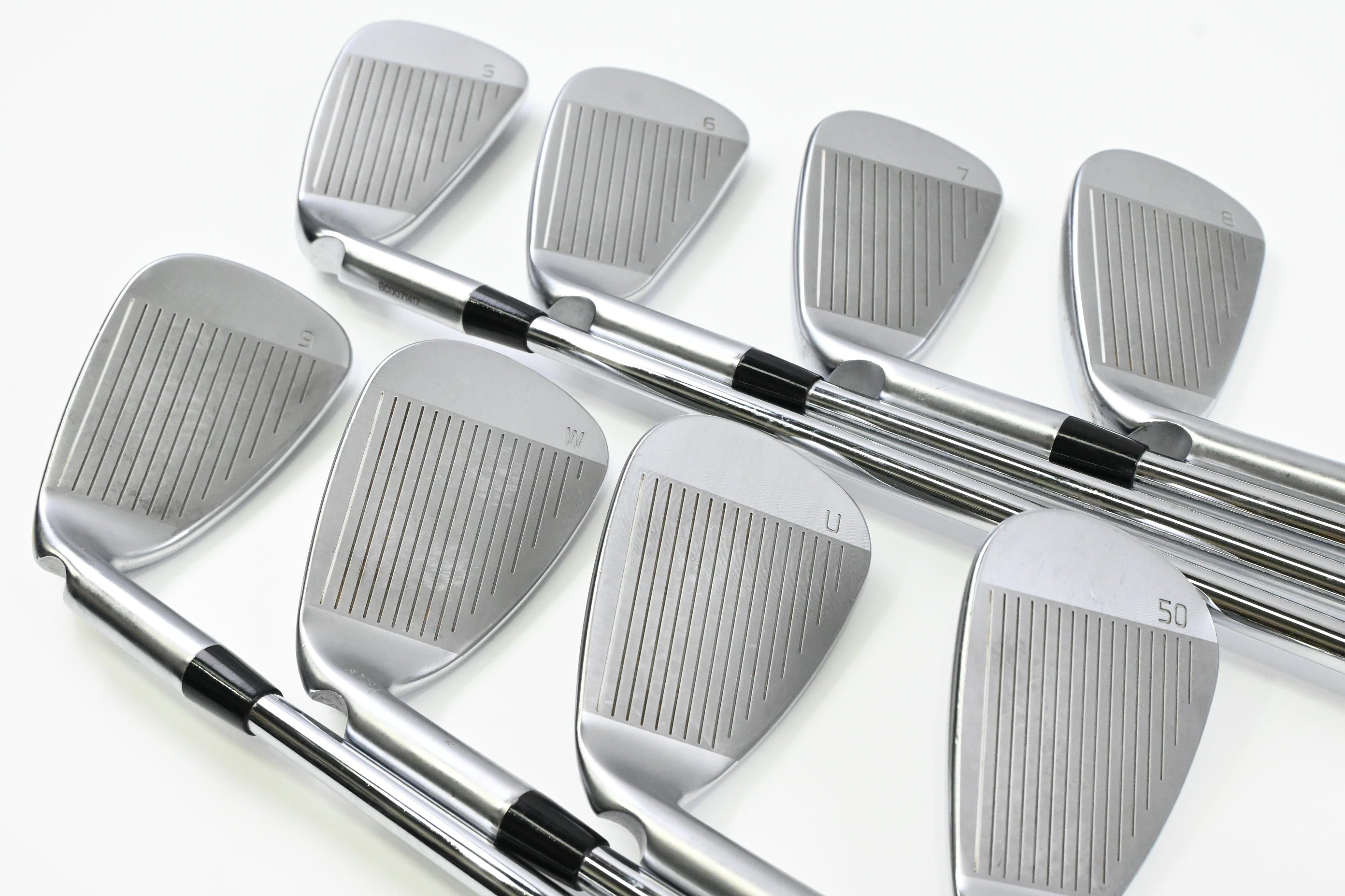 Ping G730 Irons / 5-PW+UW+50 / Green Dot / Stiff Flex N.S.PRO Modus3 Tour105