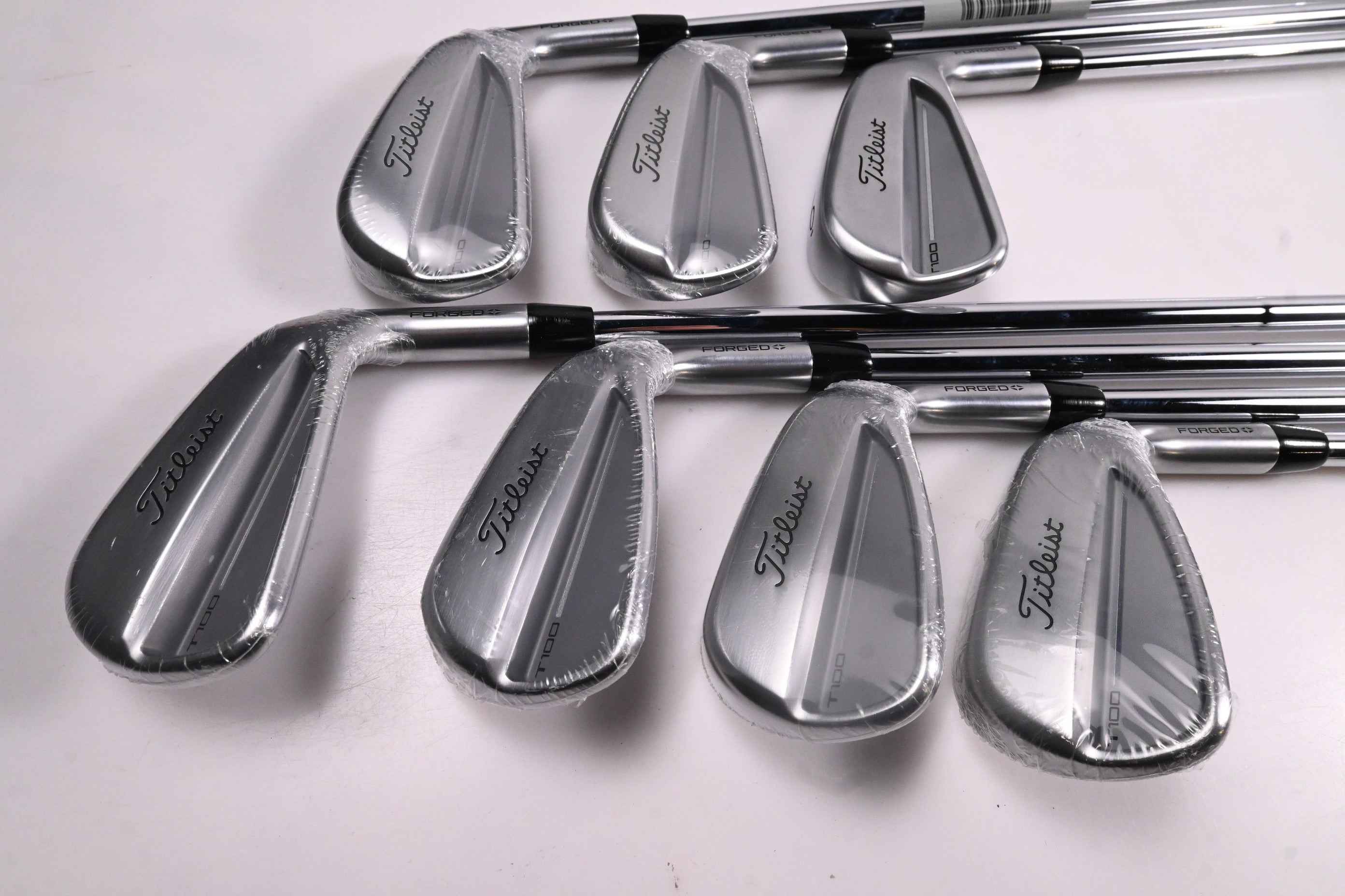 Titleist T100 2025 Irons / 4-PW / Stiff Flex AMT White Shafts