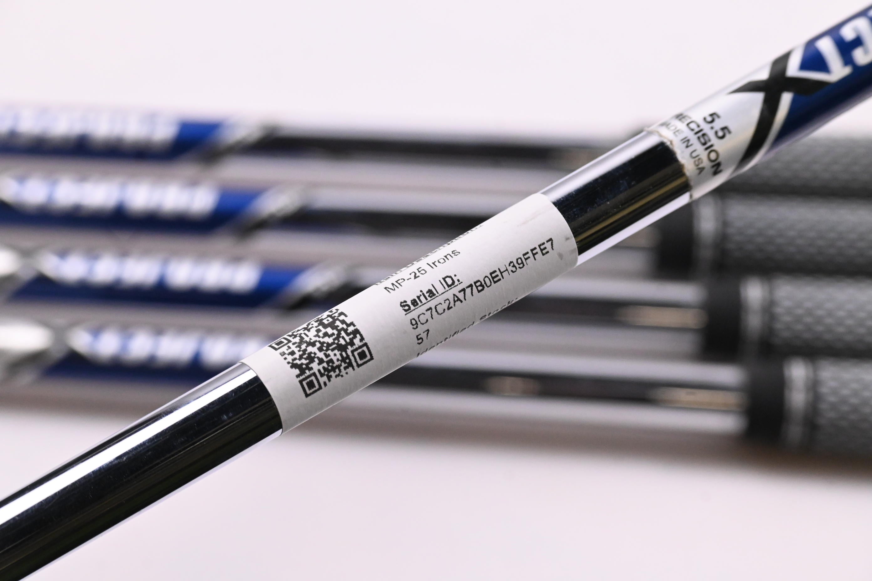 Mizuno MP-25 Irons / 6-PW / Regular Flex Project X Shafts