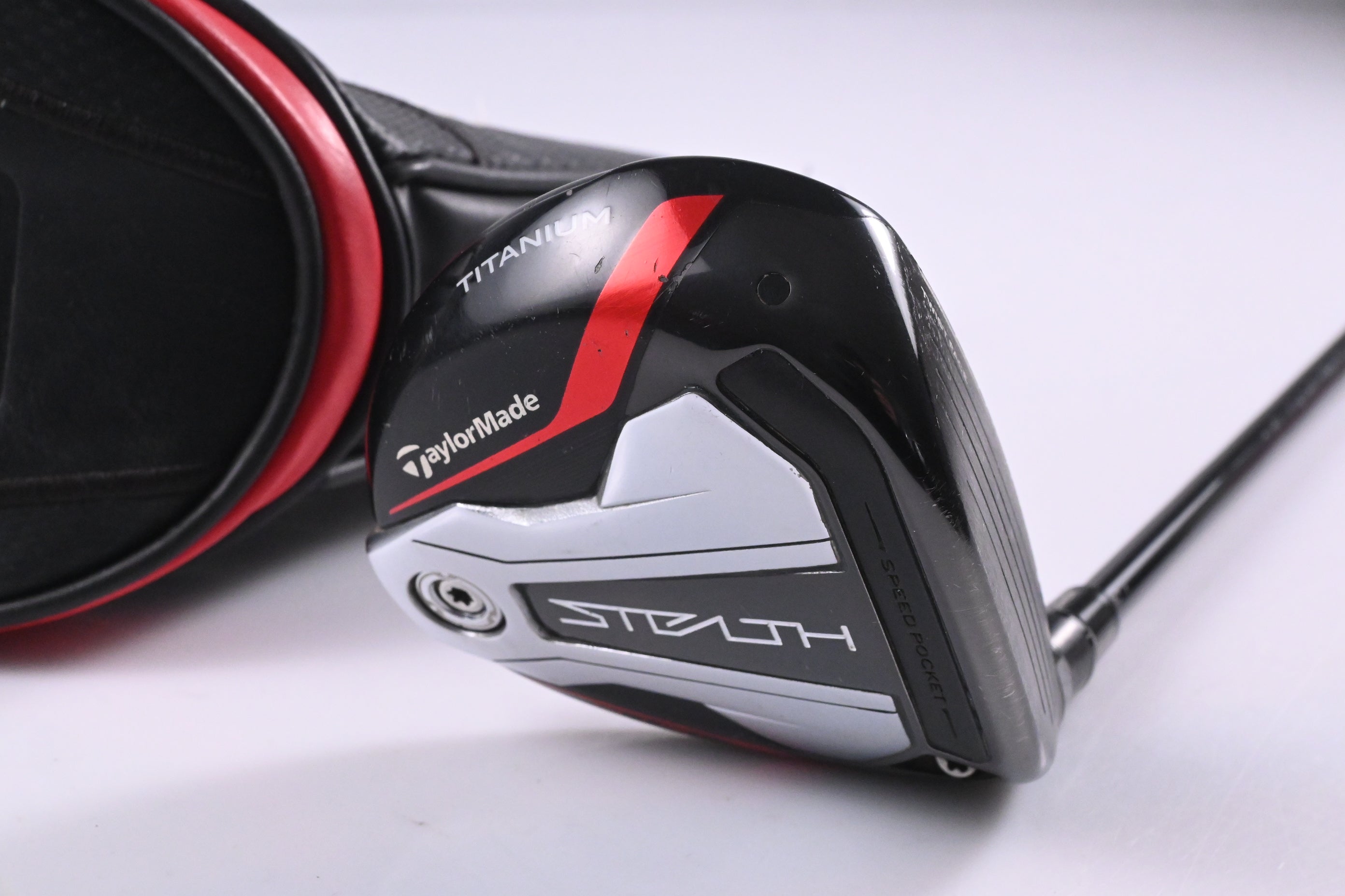 Taylormade Stealth Plus #3 Wood / 15 Degree / Stiff Flex Hzrdus Smoke Red RDX 75