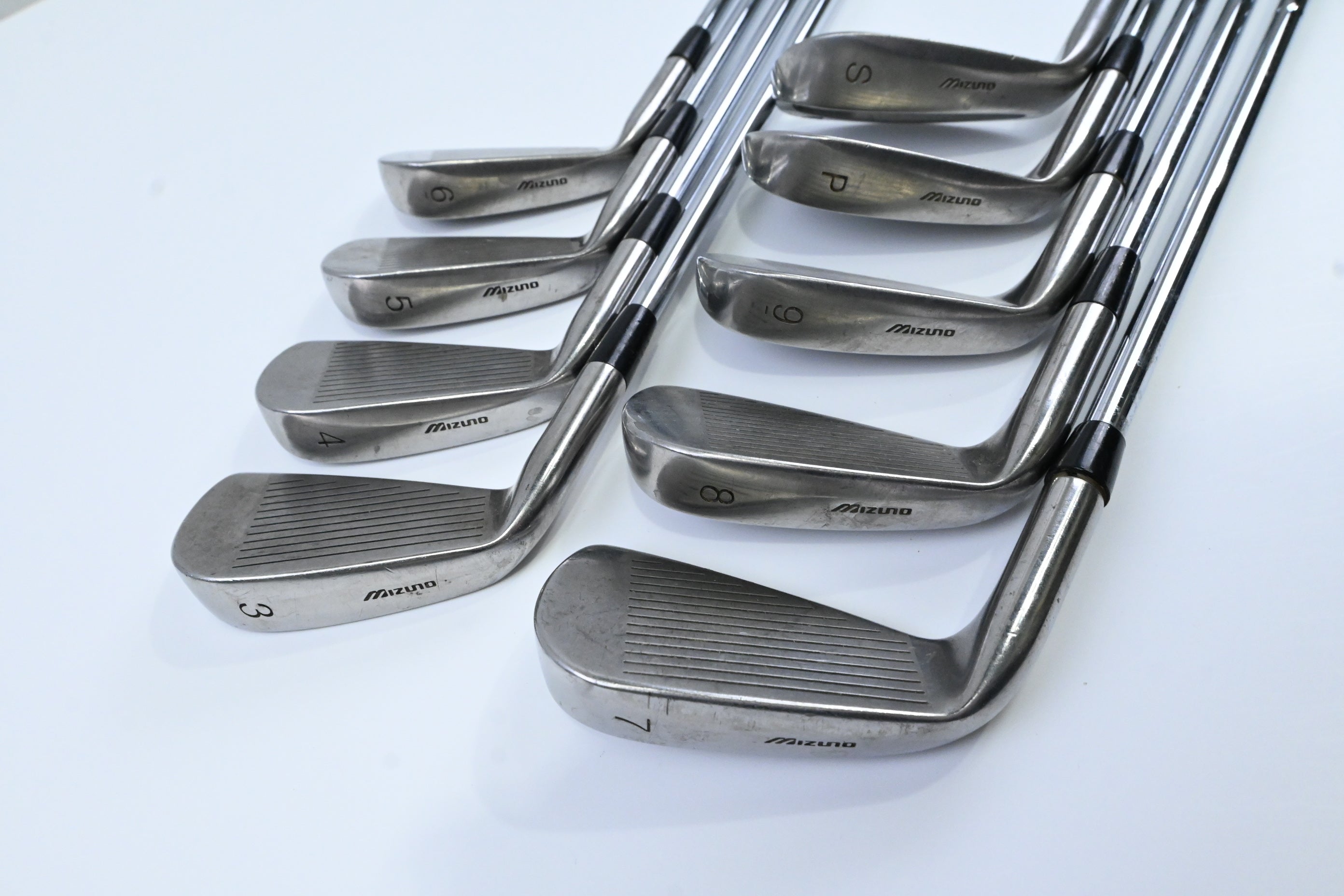 Mizuno Comp CT Irons / 3-PW+SW / Stiff Flex Release Shafts