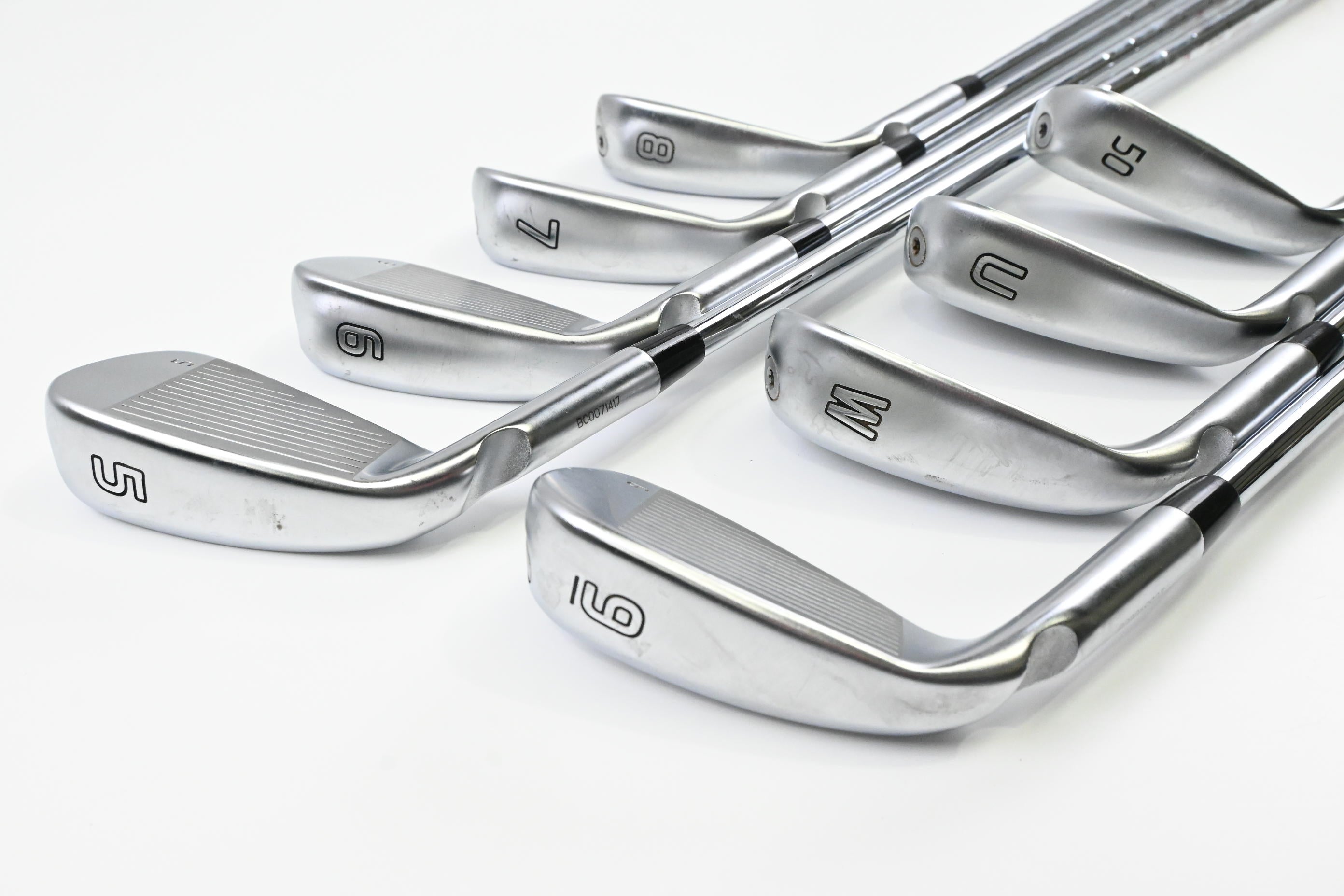 Ping G730 Irons / 5-PW+UW+50 / Green Dot / Stiff Flex N.S.PRO Modus3 Tour105