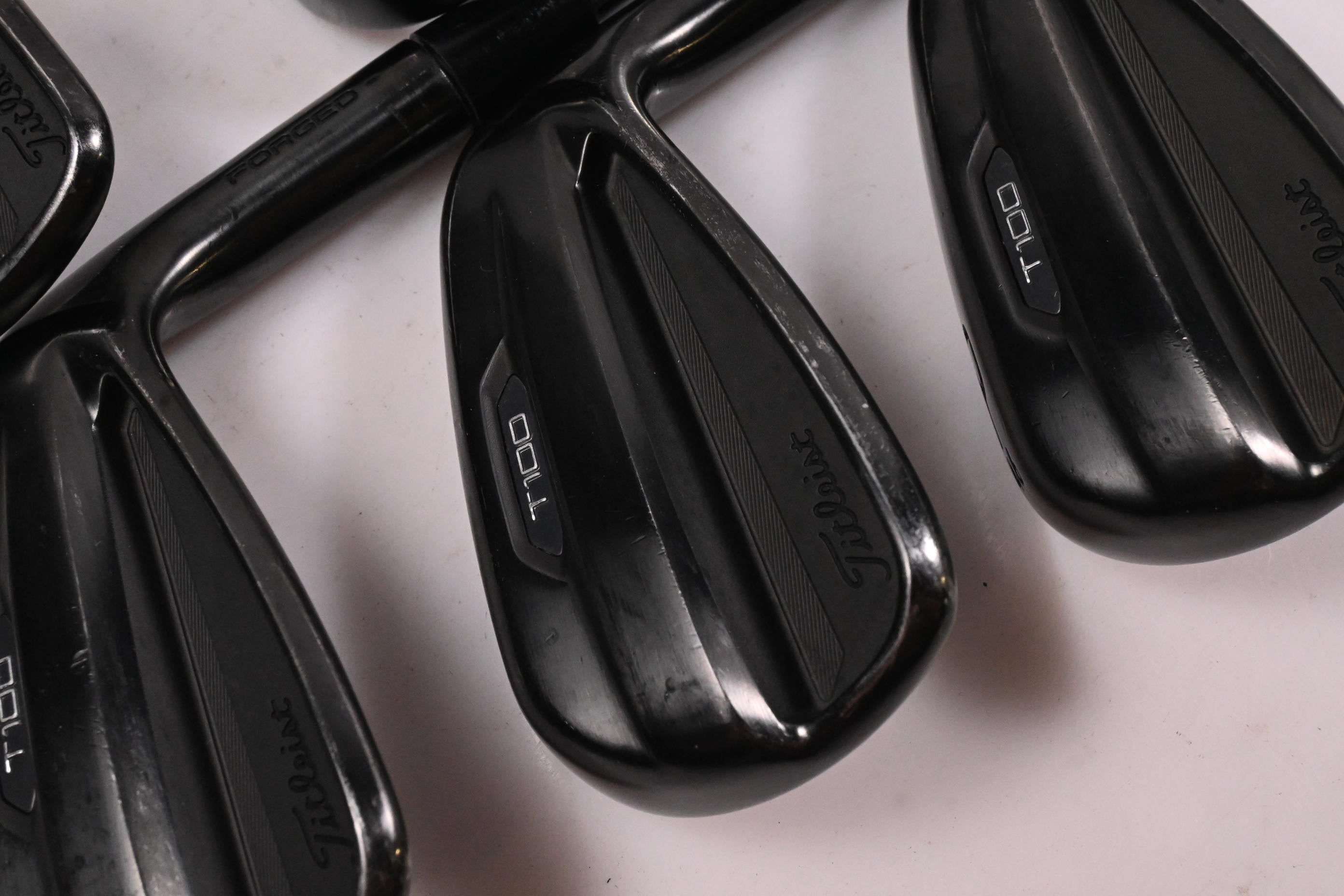 Titleist T100 Ltd Edition Black Irons / 6-PW / Stiff Flex Dynamic Gold S300