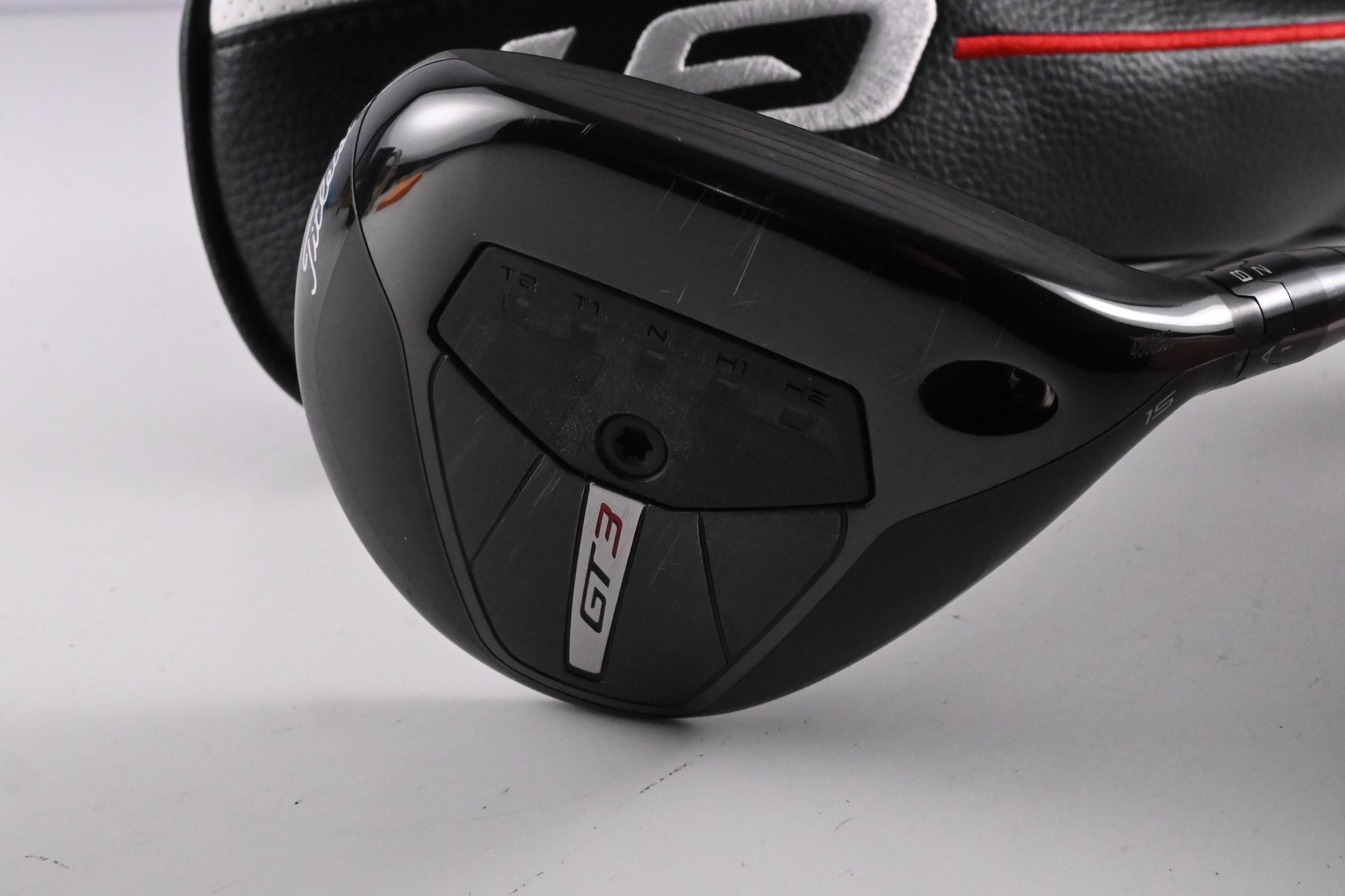 Titleist GT3 #3 Wood / 15 Degree / Stiff Flex Fujikura Air Speeder 40 Shaft