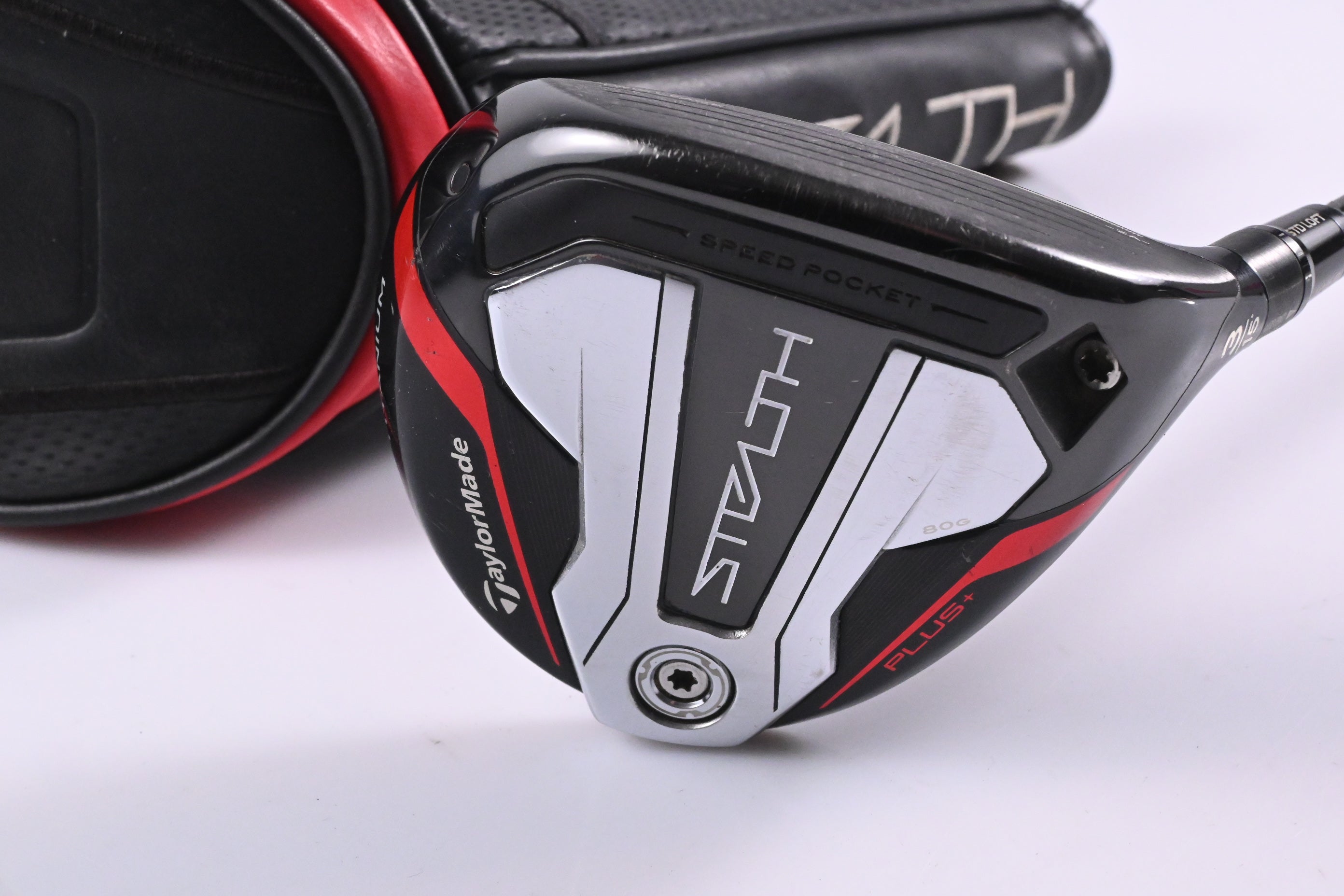 Taylormade Stealth Plus #3 Wood / 15 Degree / Stiff Flex Hzrdus Smoke Red RDX 75
