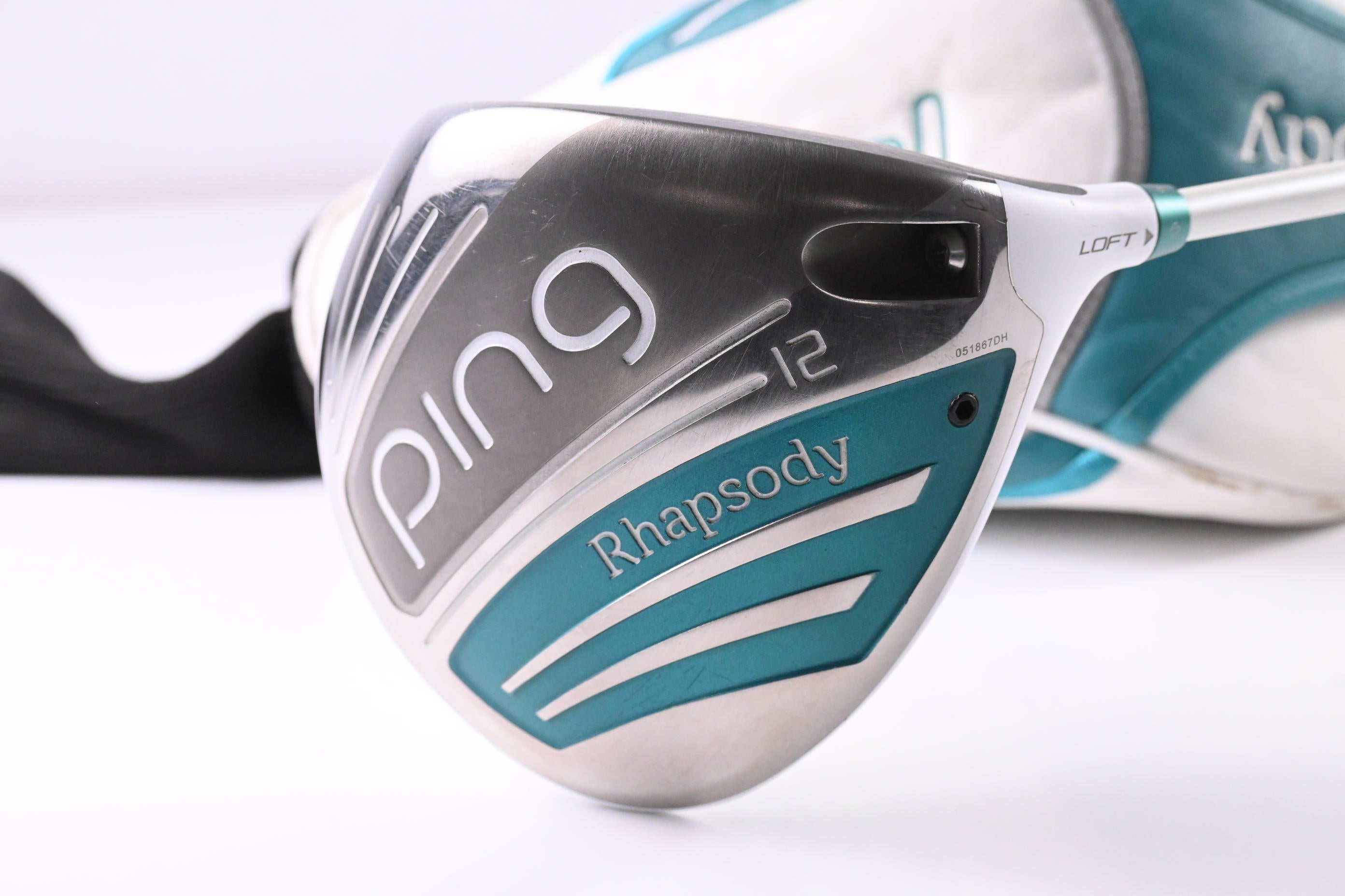 Ladies Ping Rhapsody 2015 Driver / 12 Degree / Ladies Flex Ping ULT 220 Shaft