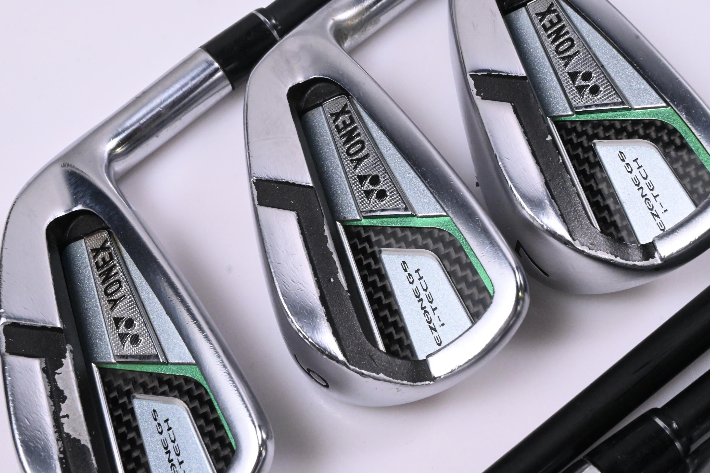Yonex Ezone GS i-Tech Irons / 5-PW+GW / Stiff Flex Yonex EX-G02 Shafts
