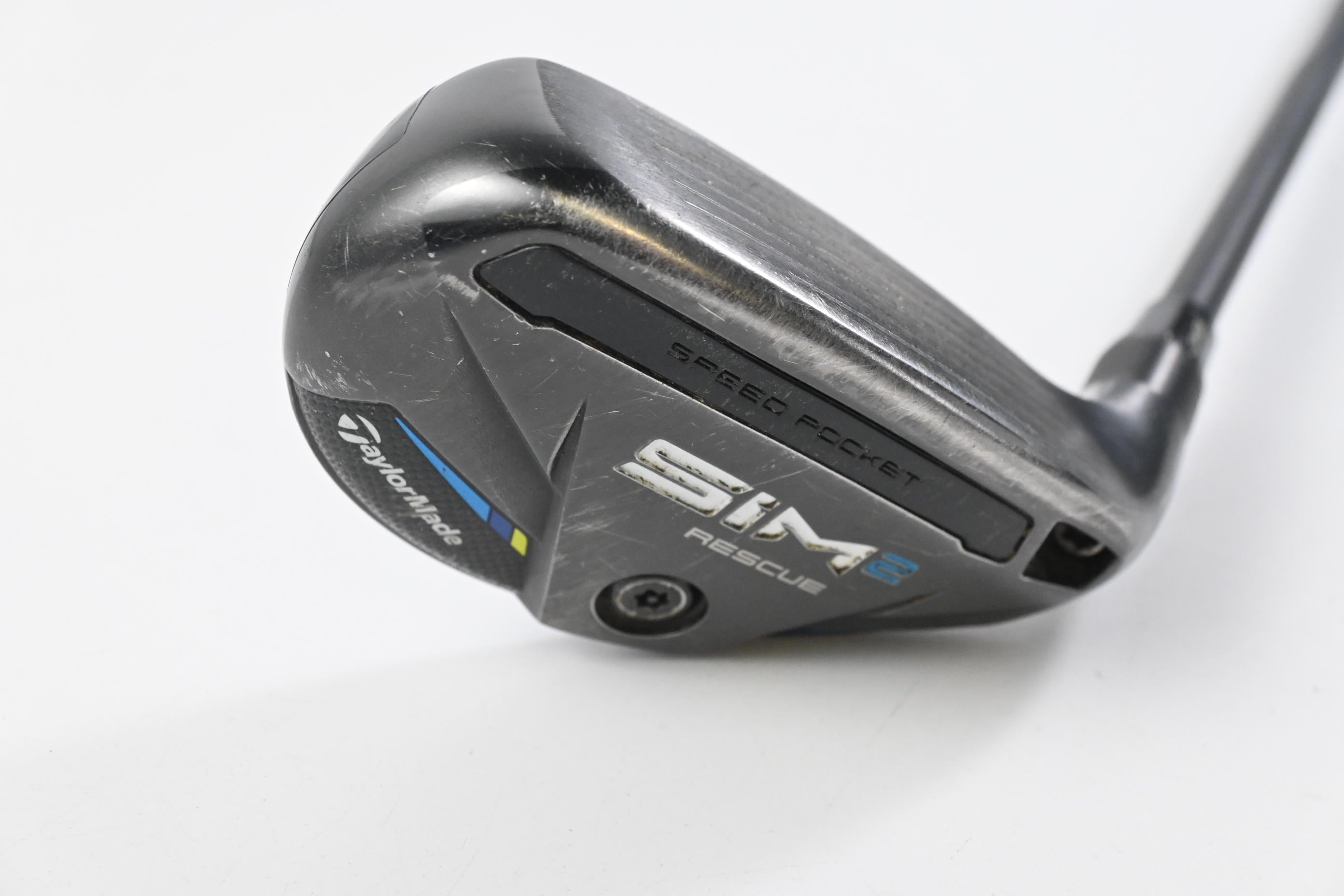 Taylormade SIM2 #2 Hybrid / 17 Degree / Stiff Flex Tensei AV Blue 75 Shaft