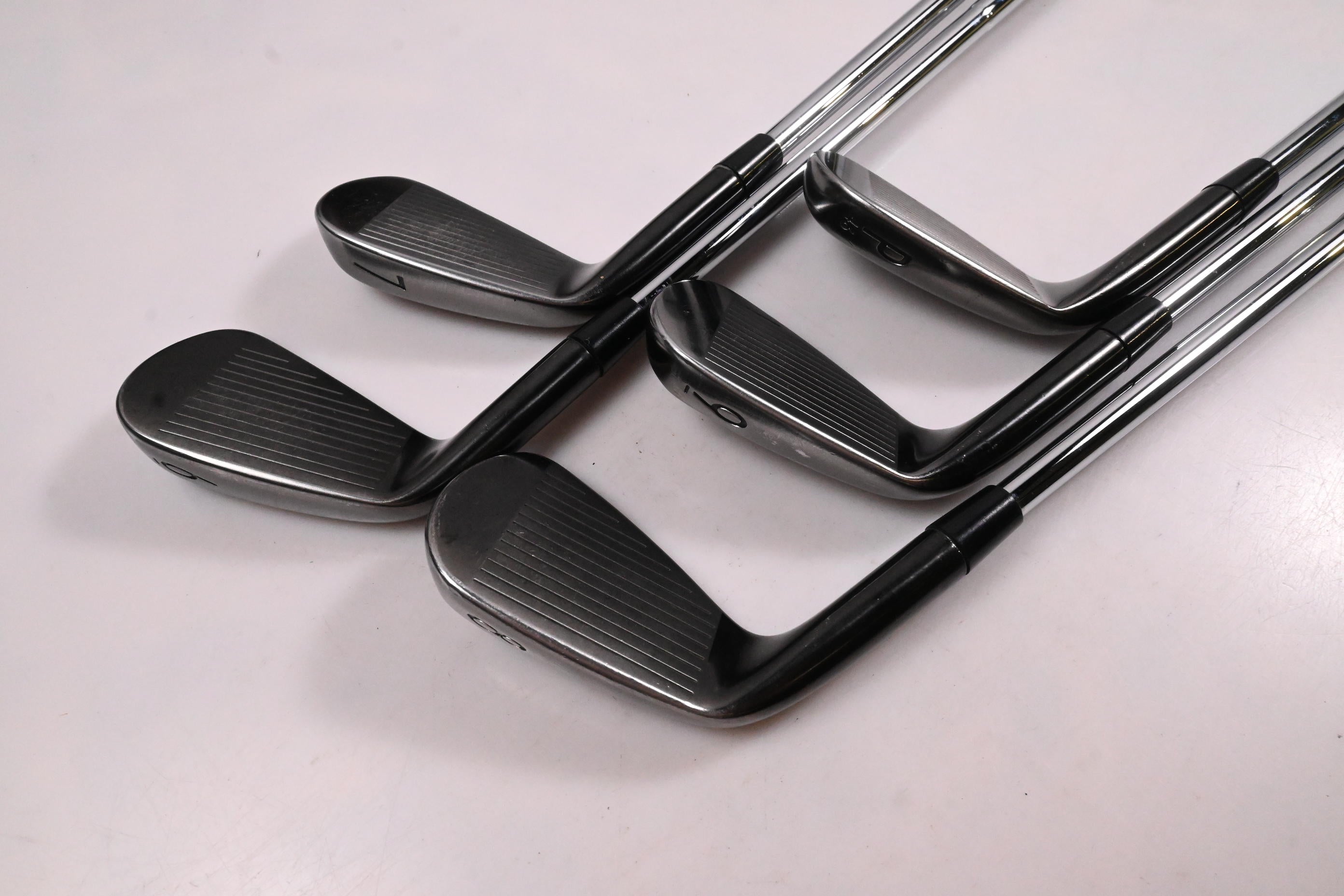 Titleist T100 Ltd Edition Black Irons / 6-PW / Stiff Flex Dynamic Gold S300