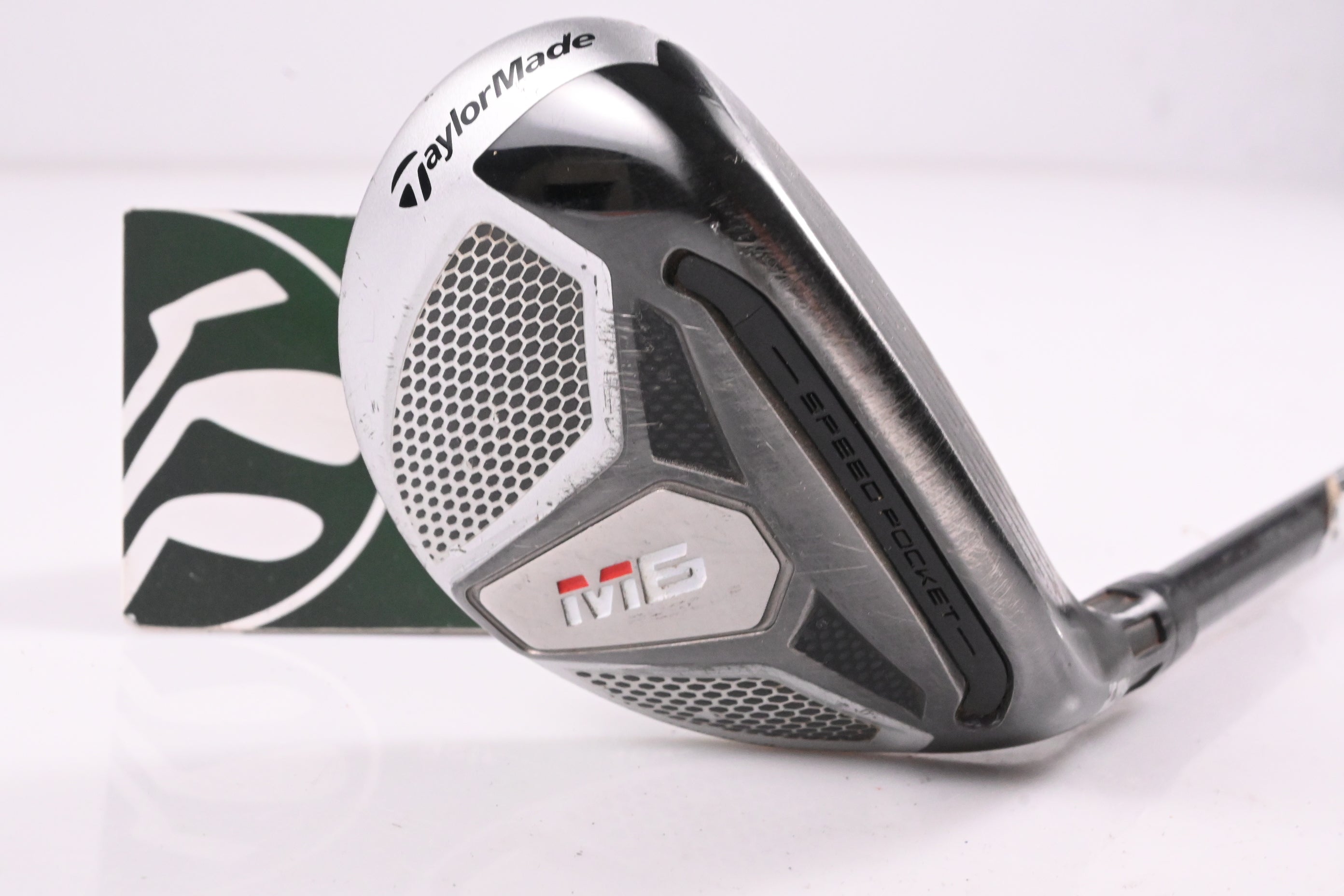 Taylormade M6 #3 Hybrid / 19 Degree / Regular Flex Fujikura Atmos Orange 6 Shaft