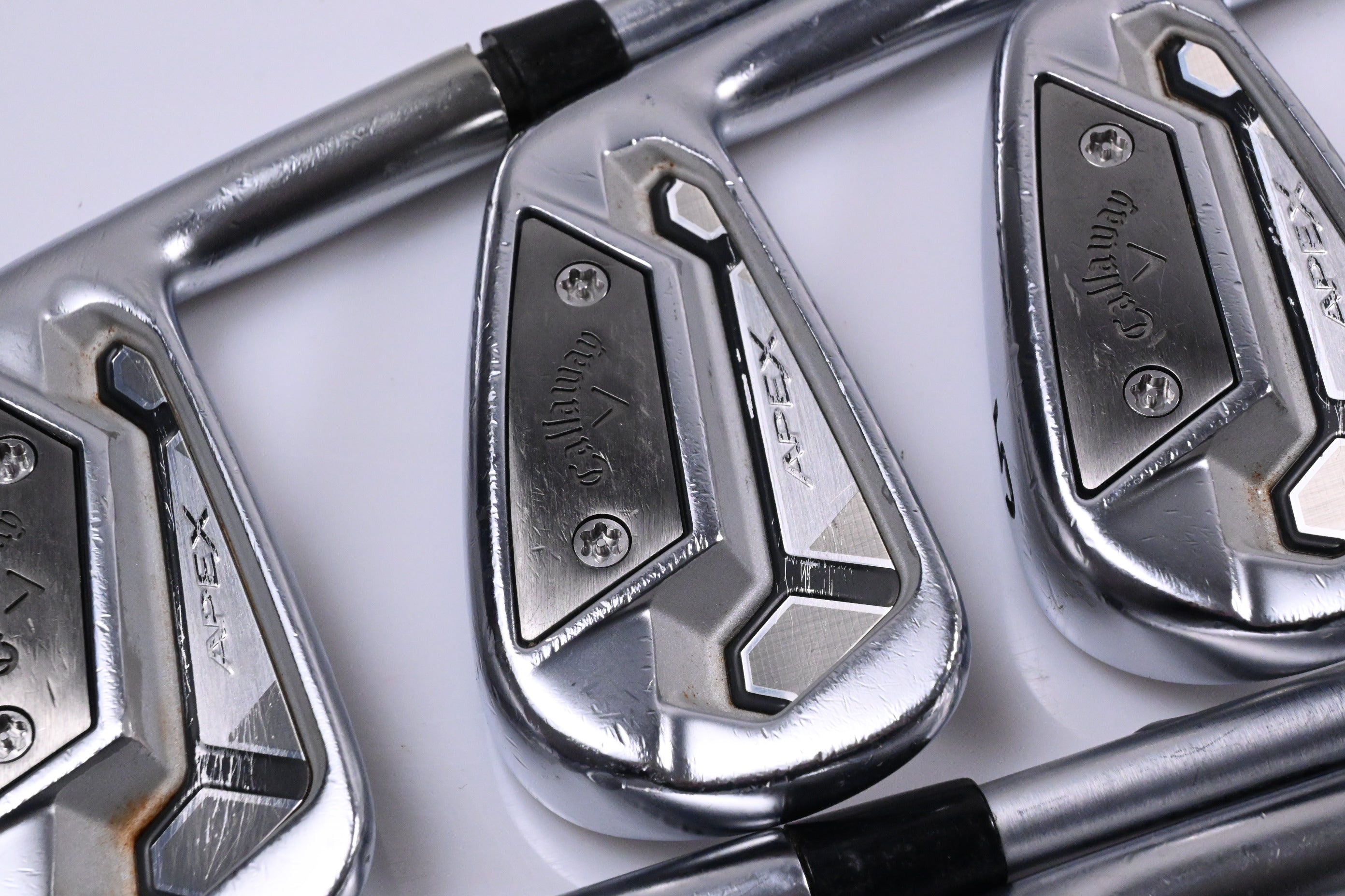 Callaway Apex TCB Irons / 3-PW / Stiff Flex Project X IO 120 Shafts