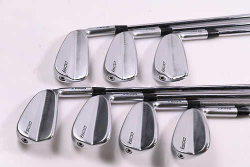 Ping i500 Irons / 4-PW / Blue Dot / Regular Flex Project X LZ 115 Shafts
