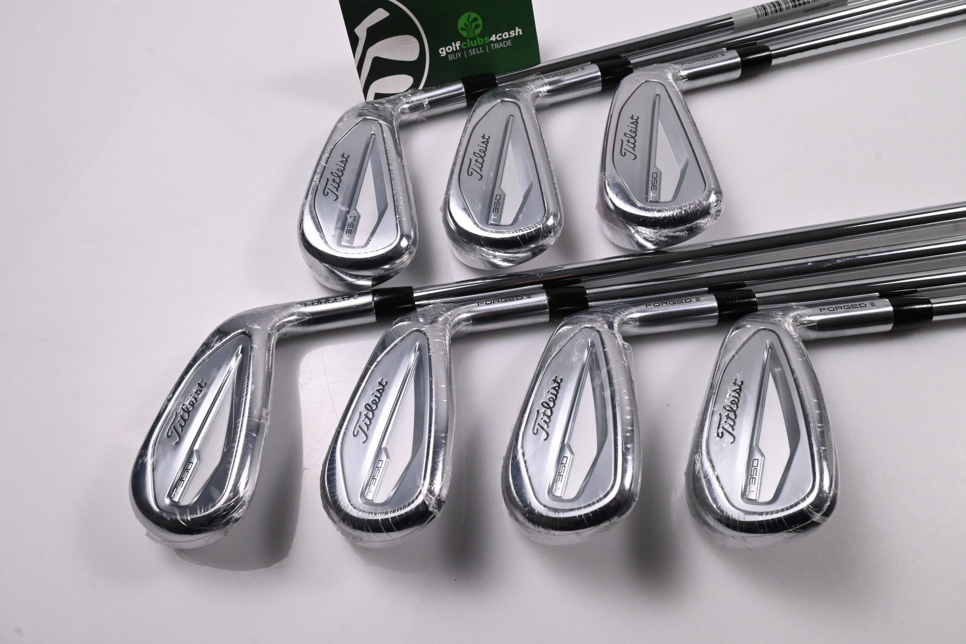 Titleist T350 Irons / 5-PW+48° / Regular Flex AMT Red R300 Shafts