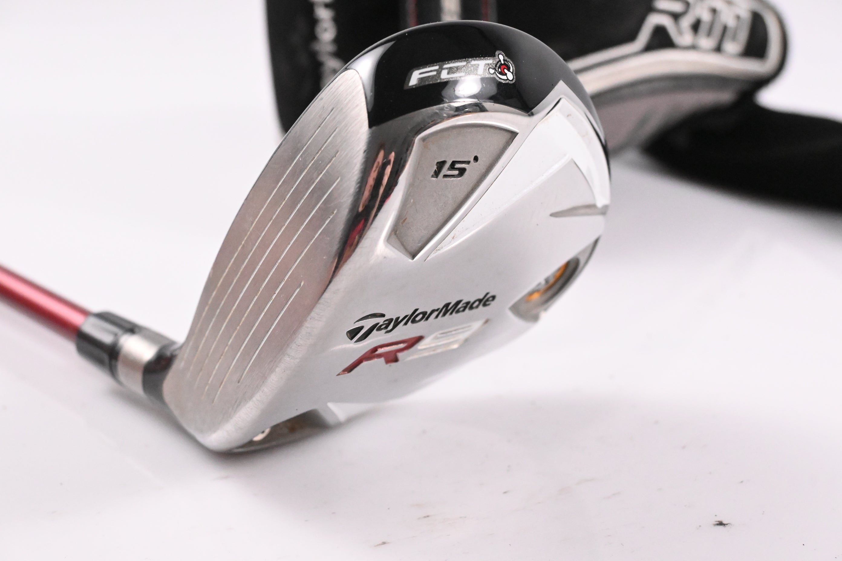 Left Hand Taylormade R9 #3 Wood / 15 Degree / Regular Flex Motore 60 Shaft