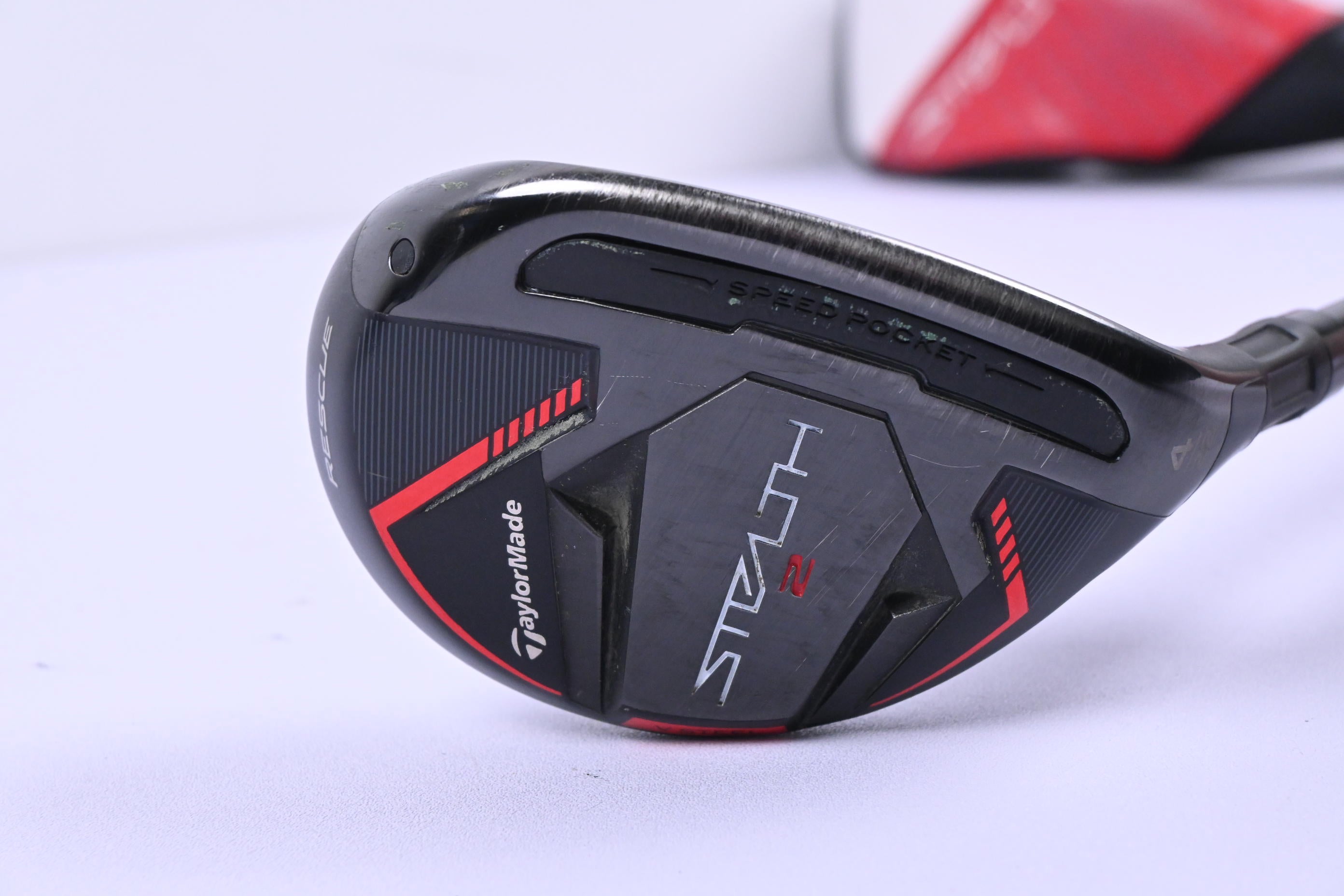 Taylormade Stealth 2 #4 Hybrid / 22 Degree / Stiff Flex Fujikura Ventus TR Red 7
