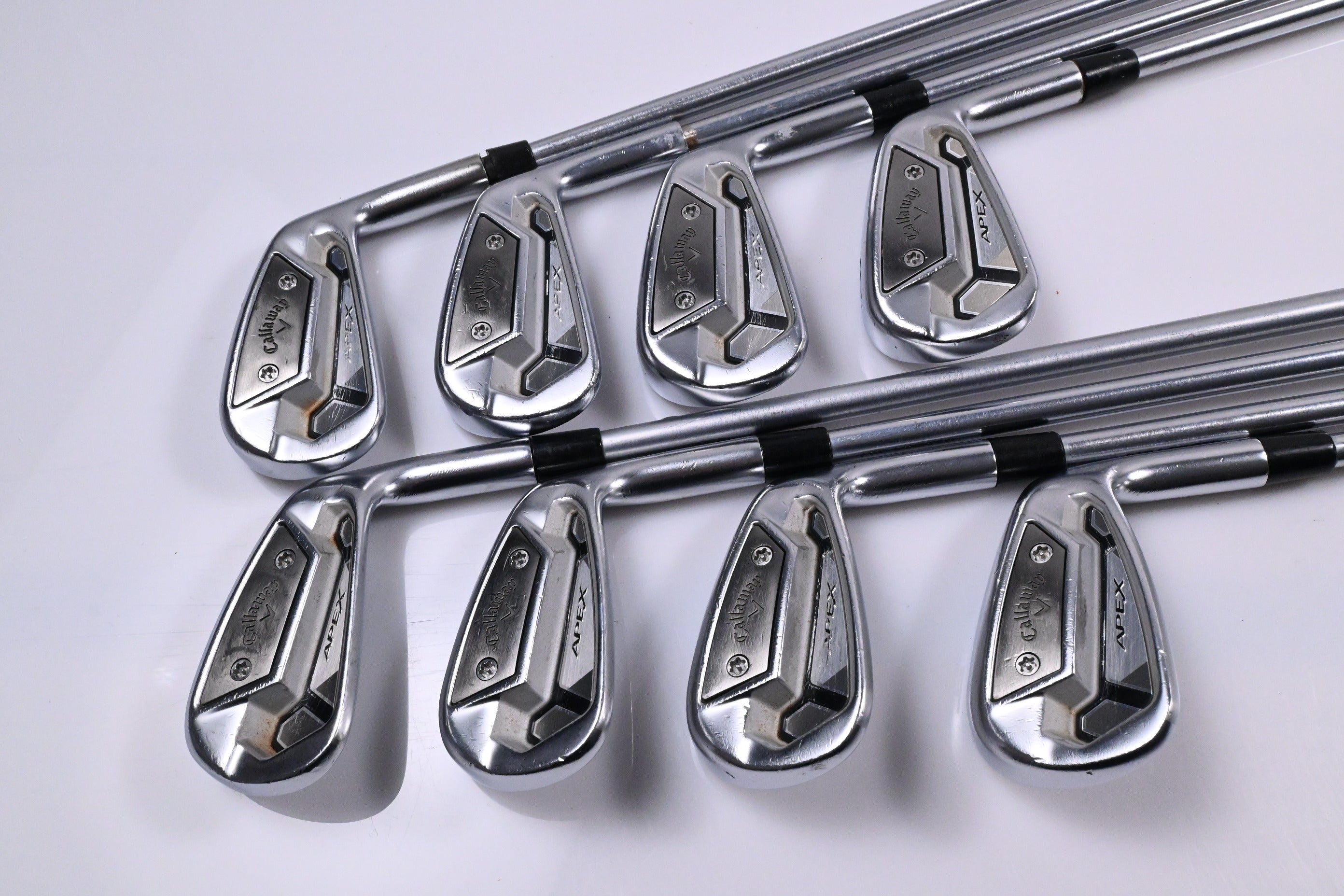 Callaway Apex TCB Irons / 3-PW / Stiff Flex Project X IO 120 Shafts