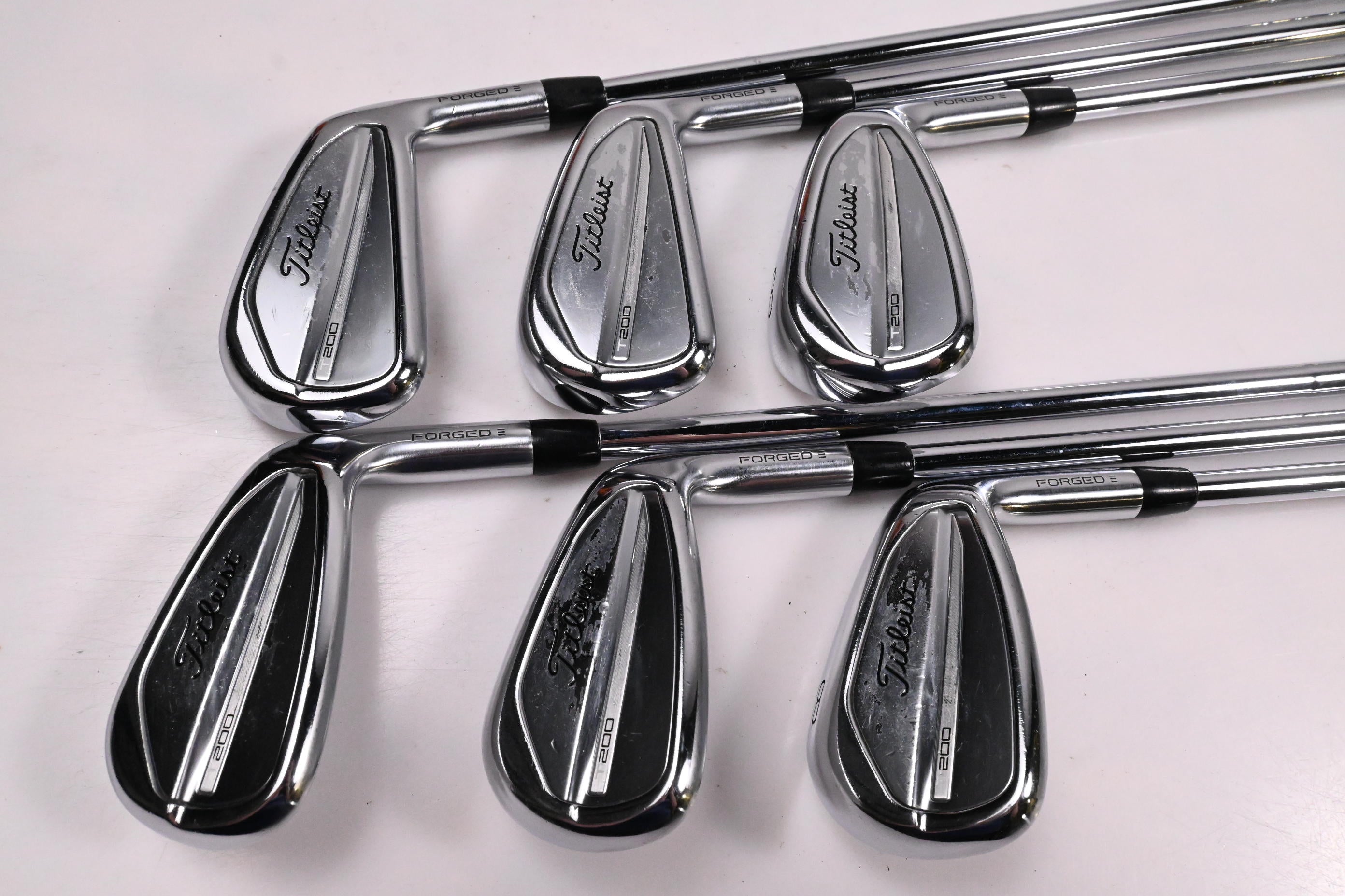 Titleist T200 2023 Irons / 6-PW+48° / Stiff Flex AMT Black S300 Shafts