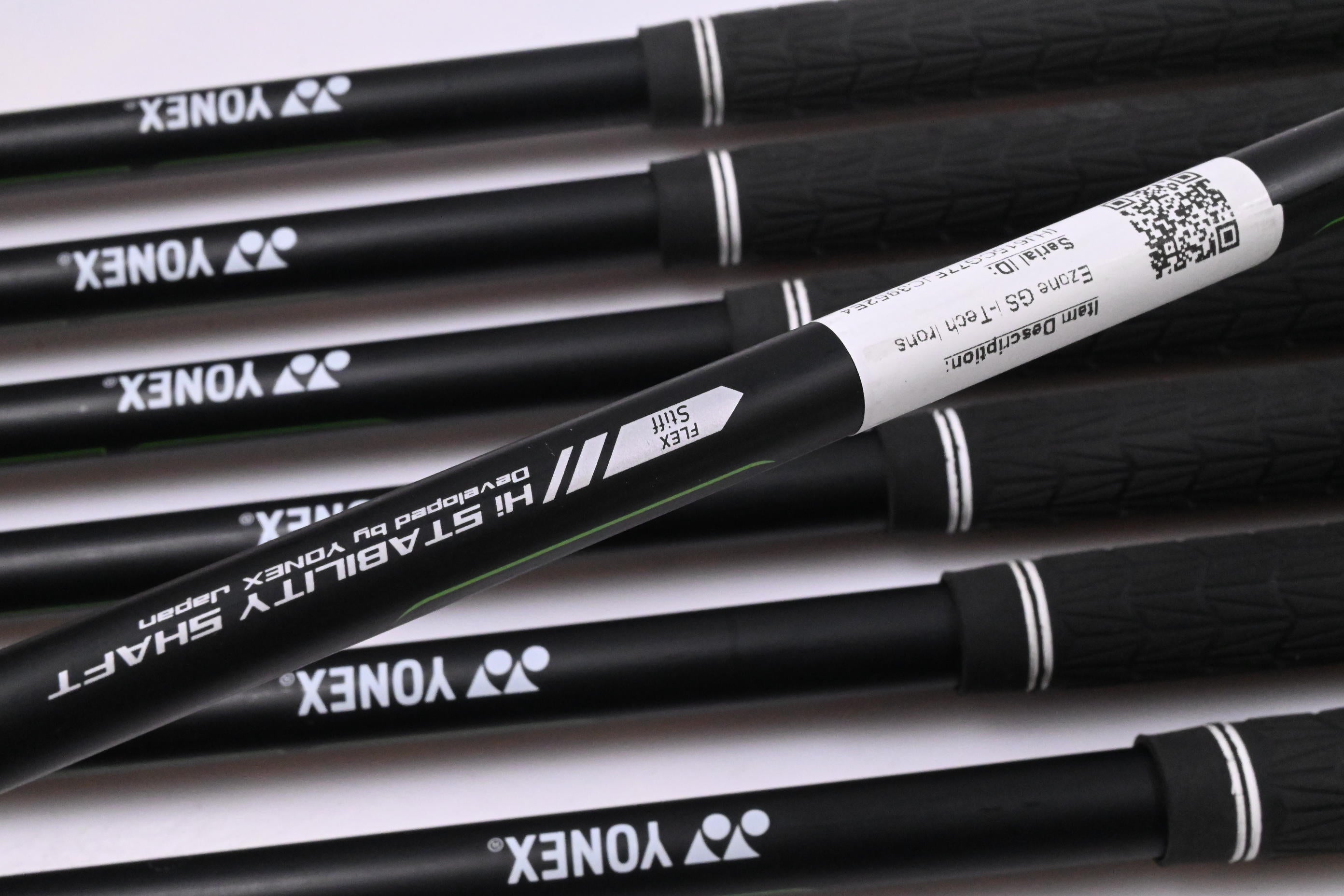 Yonex Ezone GS i-Tech Irons / 5-PW+GW / Stiff Flex Yonex EX-G02 Shafts