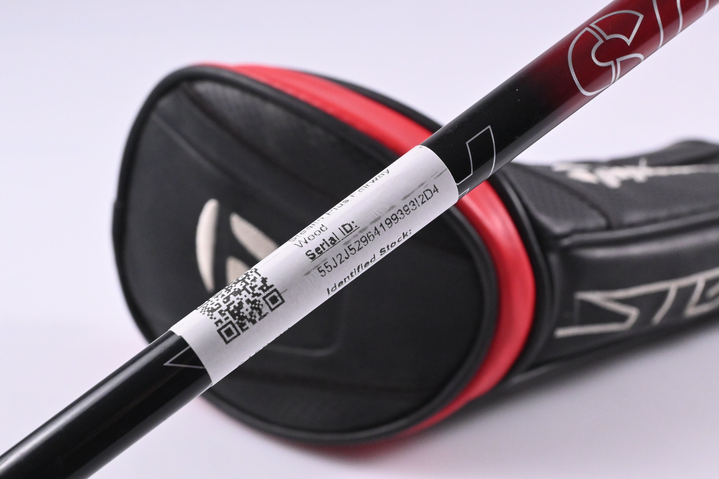 Taylormade Stealth Plus #3 Wood / 15 Degree / Stiff Flex Hzrdus Smoke Red RDX 75